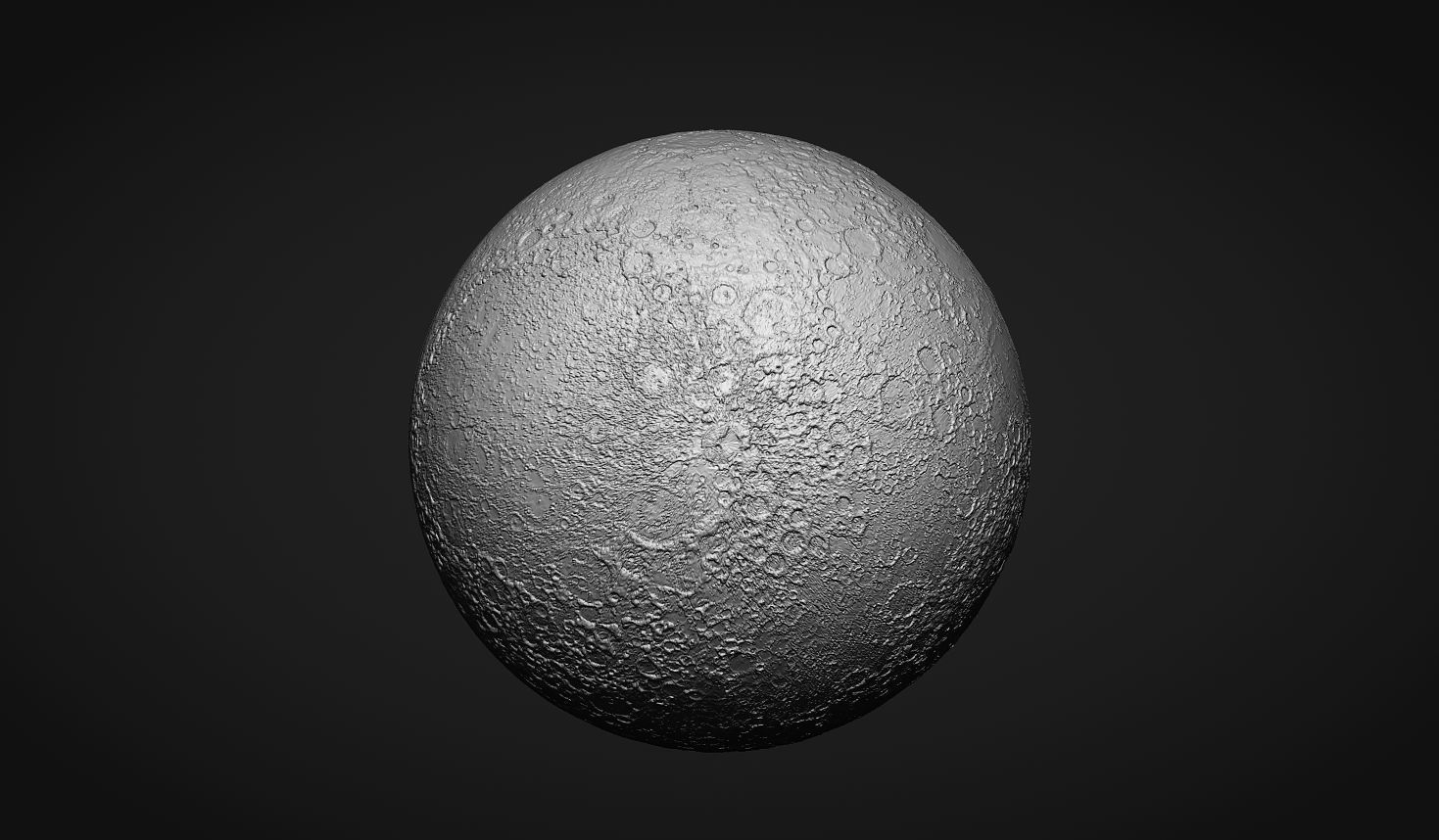 Full moon 3D print model_5