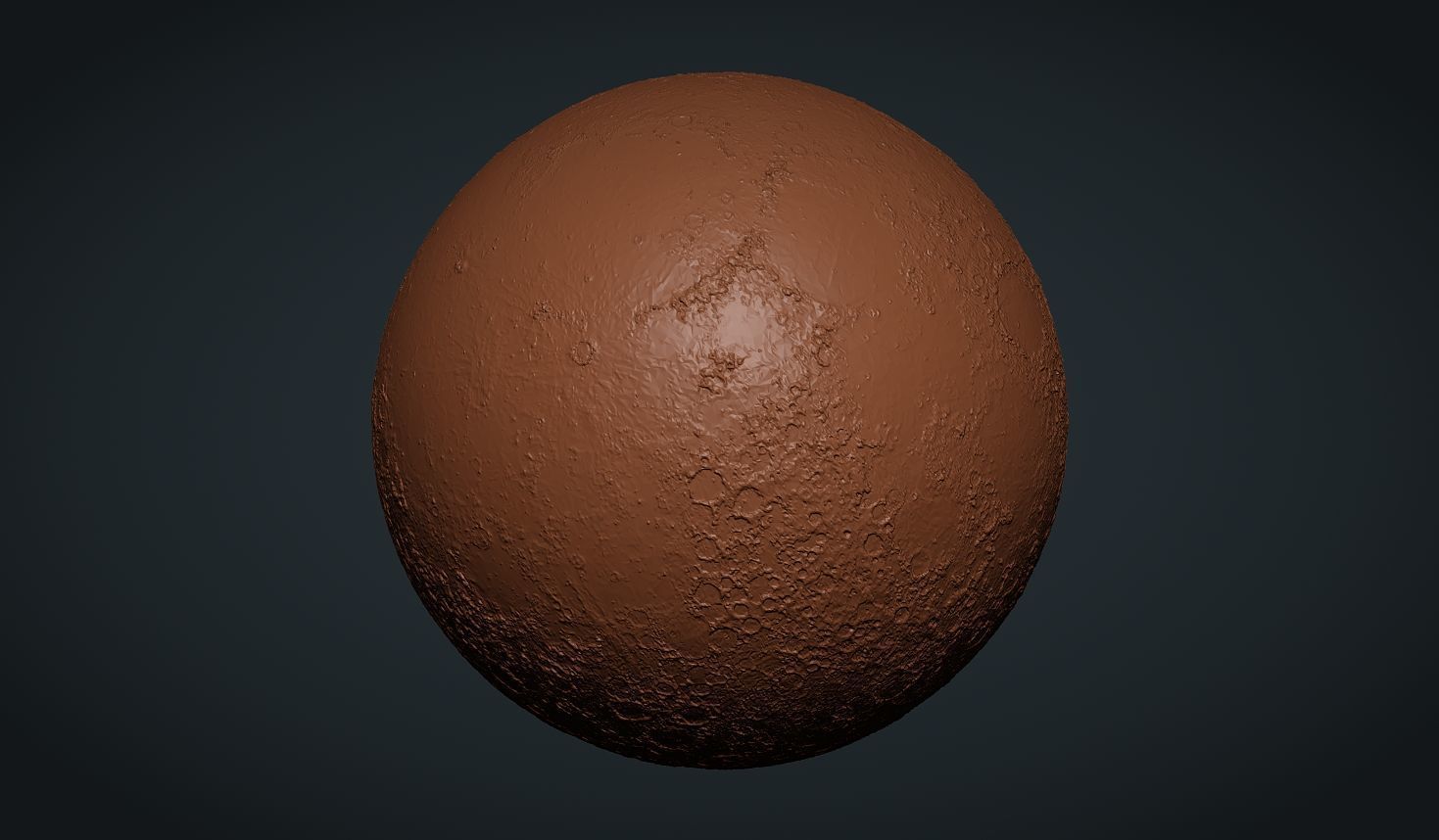 Full moon 3D print model_7