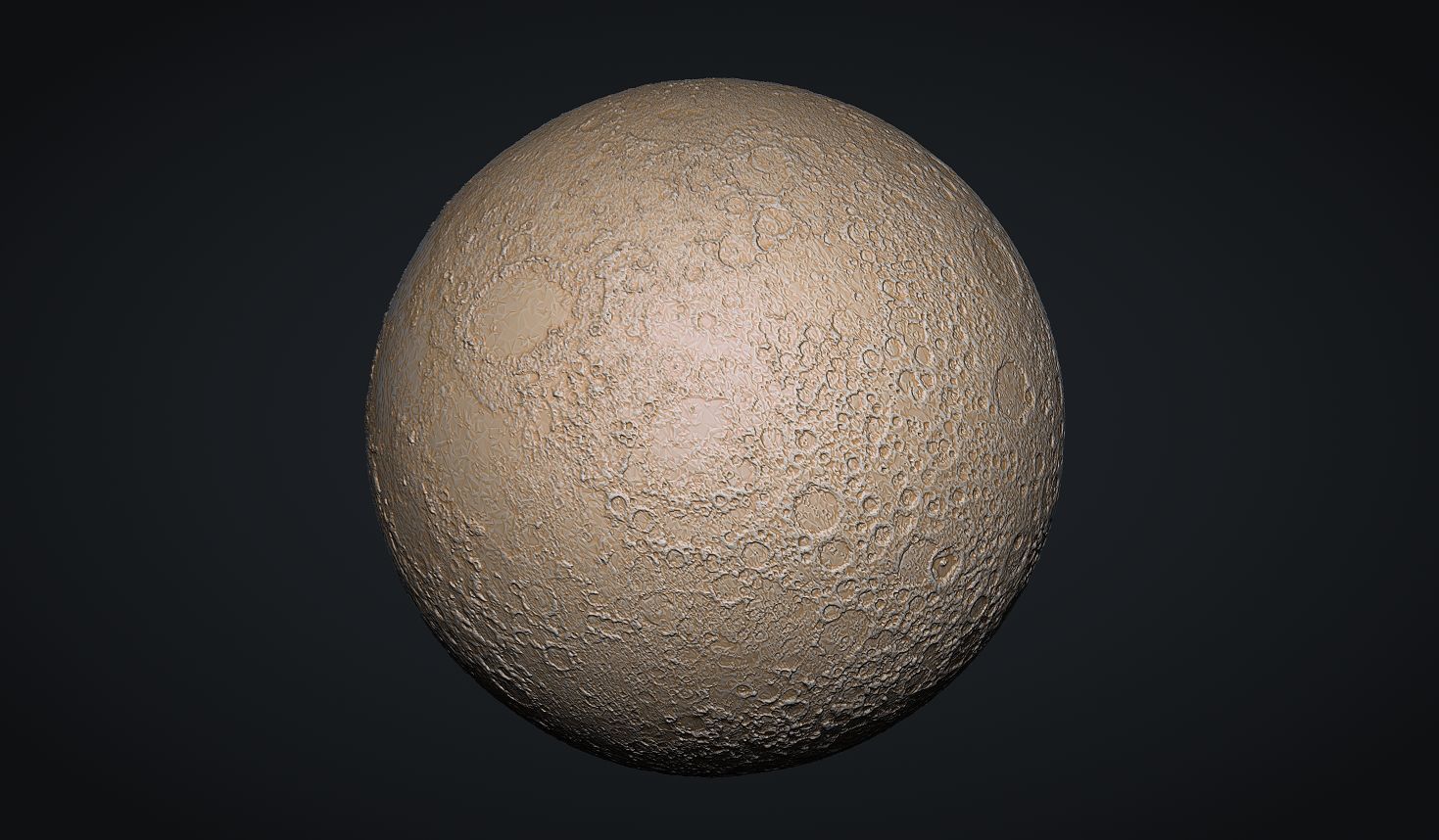 Full moon 3D print model_9