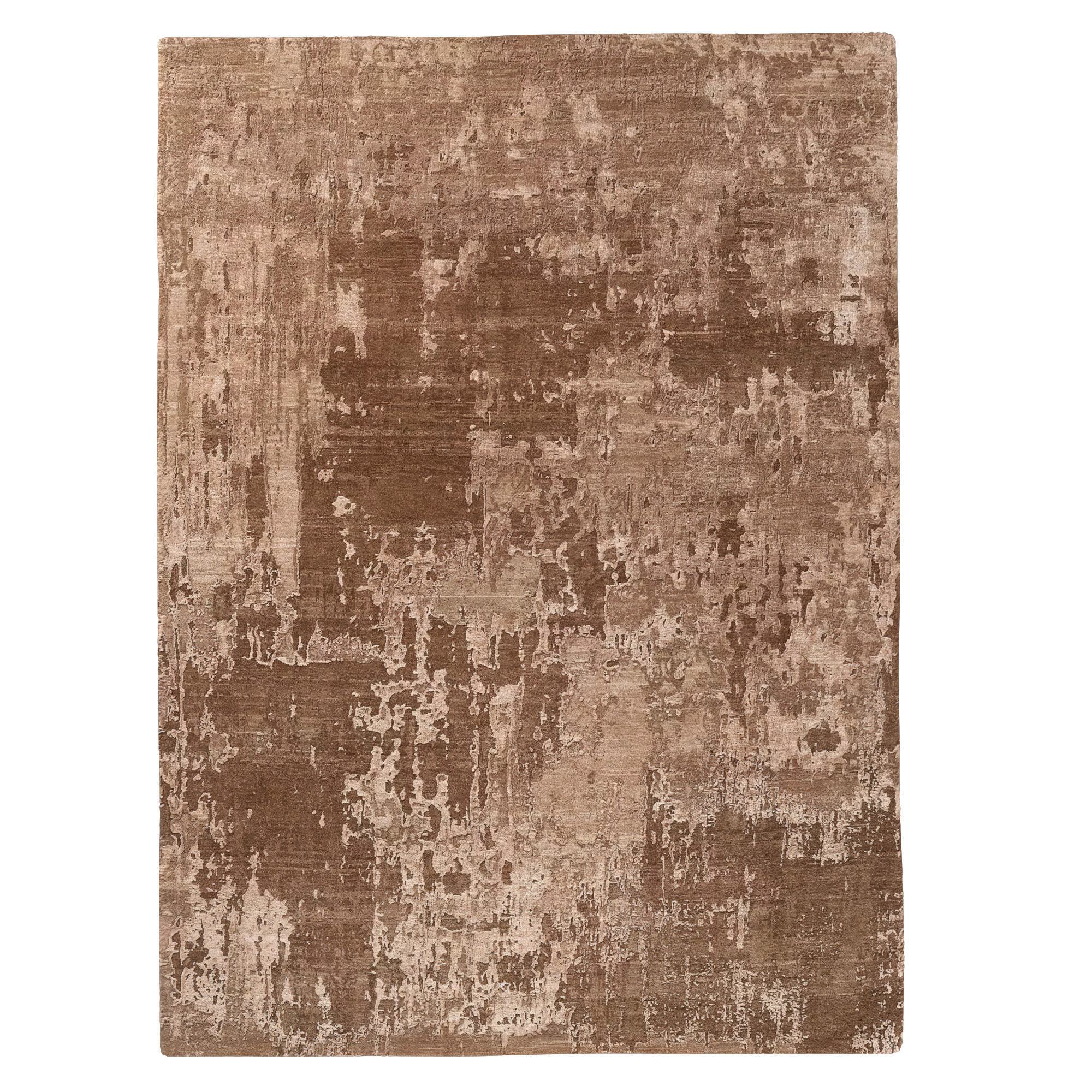 Emaan Wool Silk Rug Camel 3D model_3