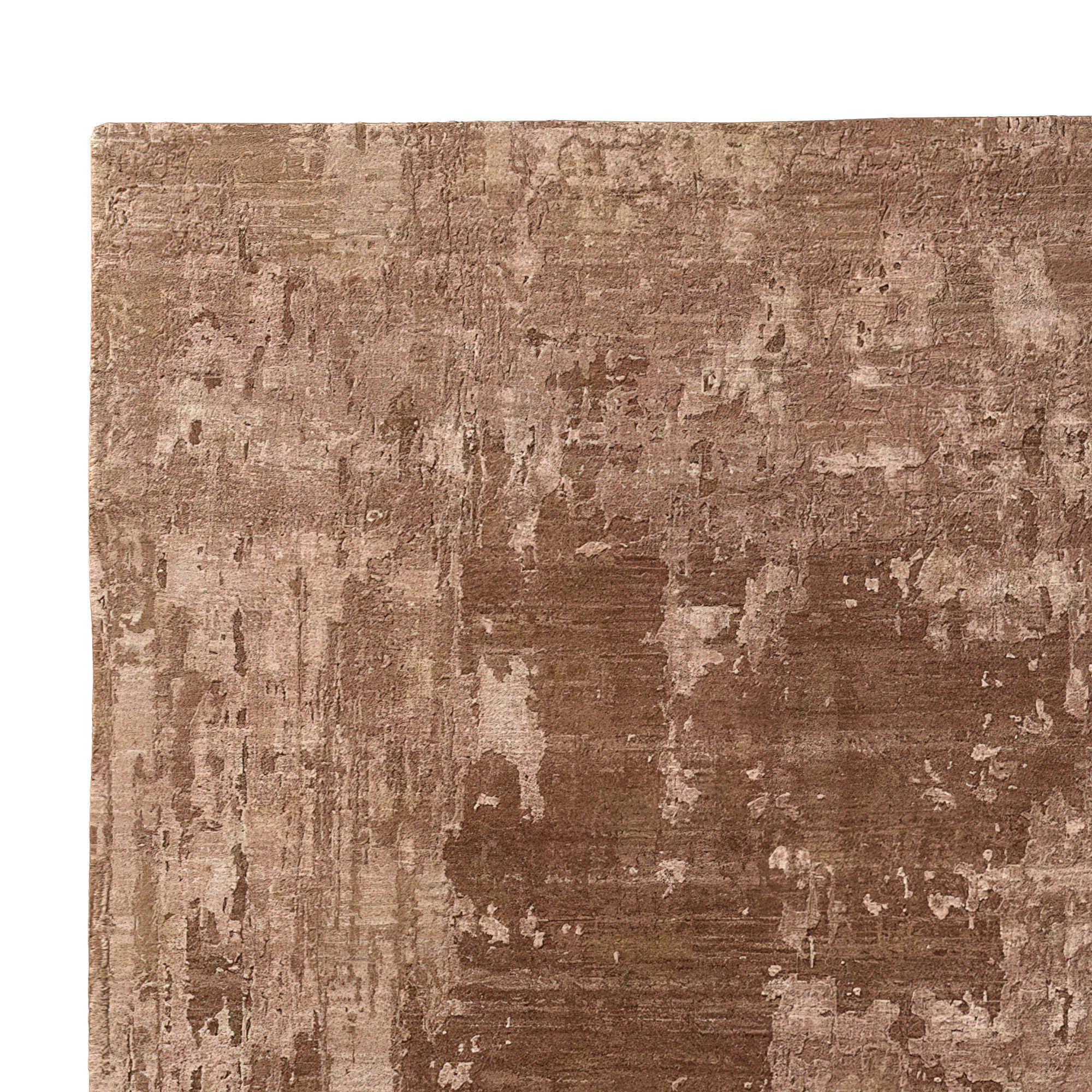 Emaan Wool Silk Rug Camel 3D model_4