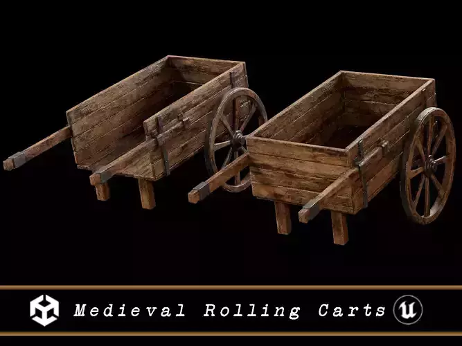Medieval Rolling Carts