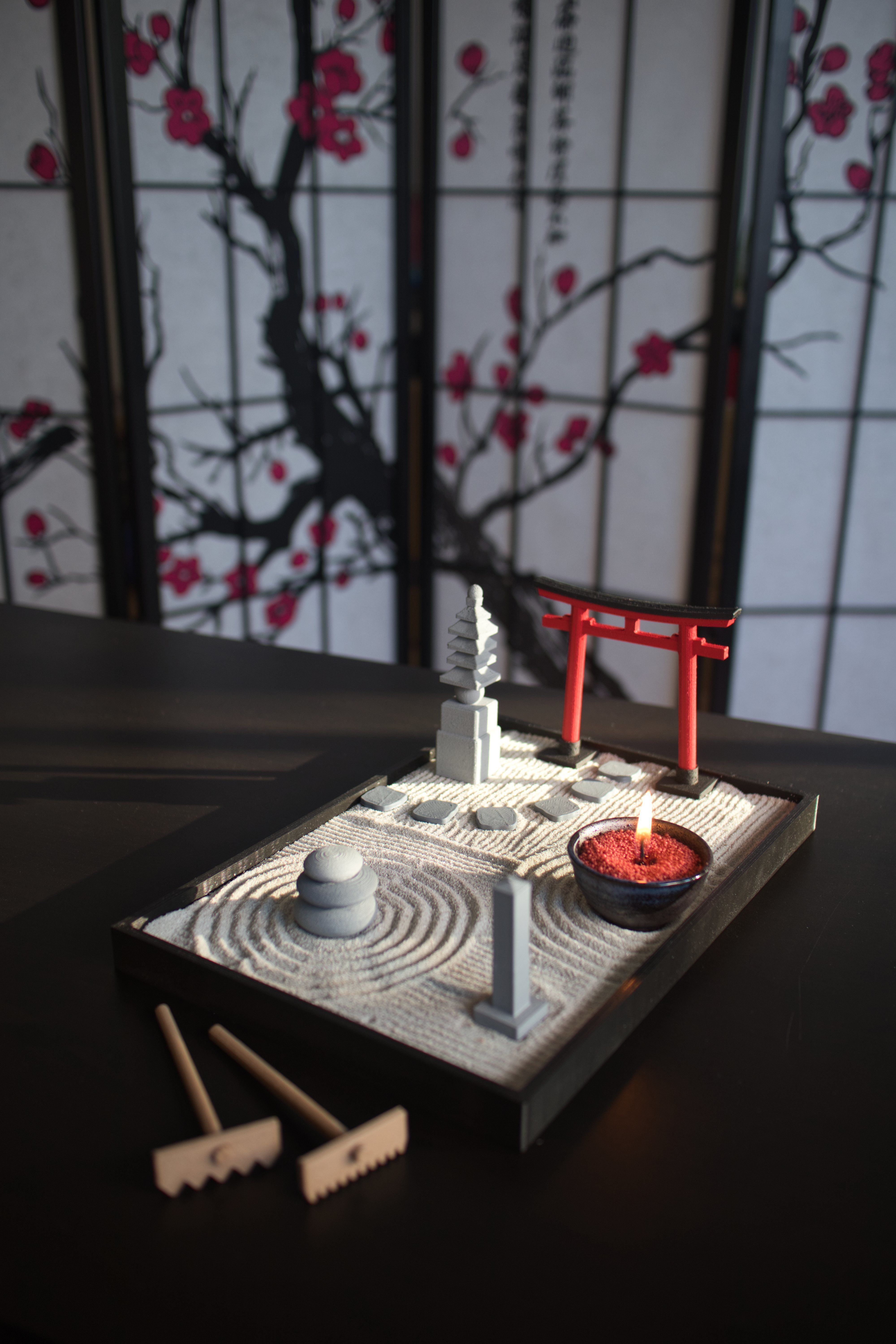 Zen Garden - 3D print model_4