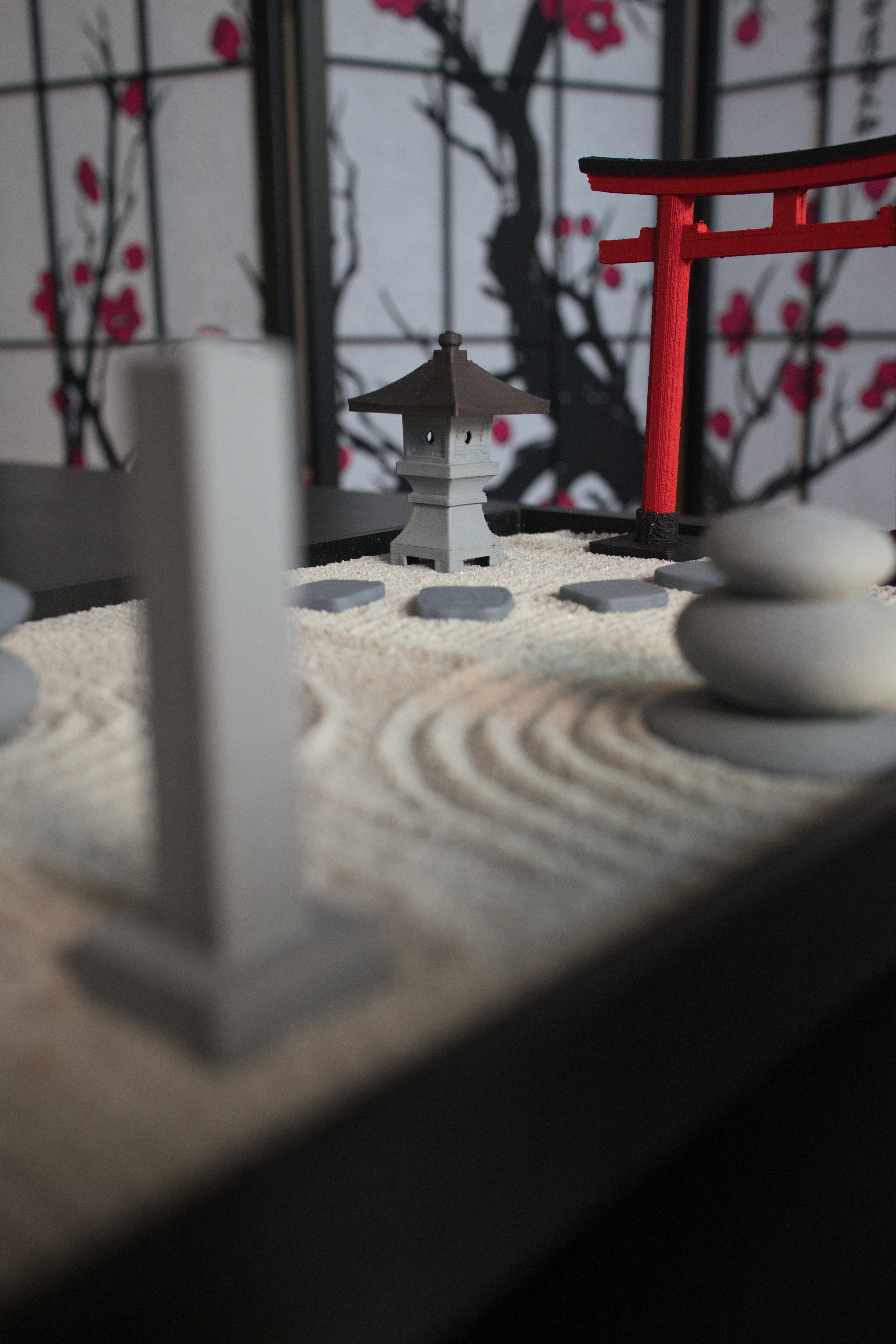 Zen Garden - 3D print model_5