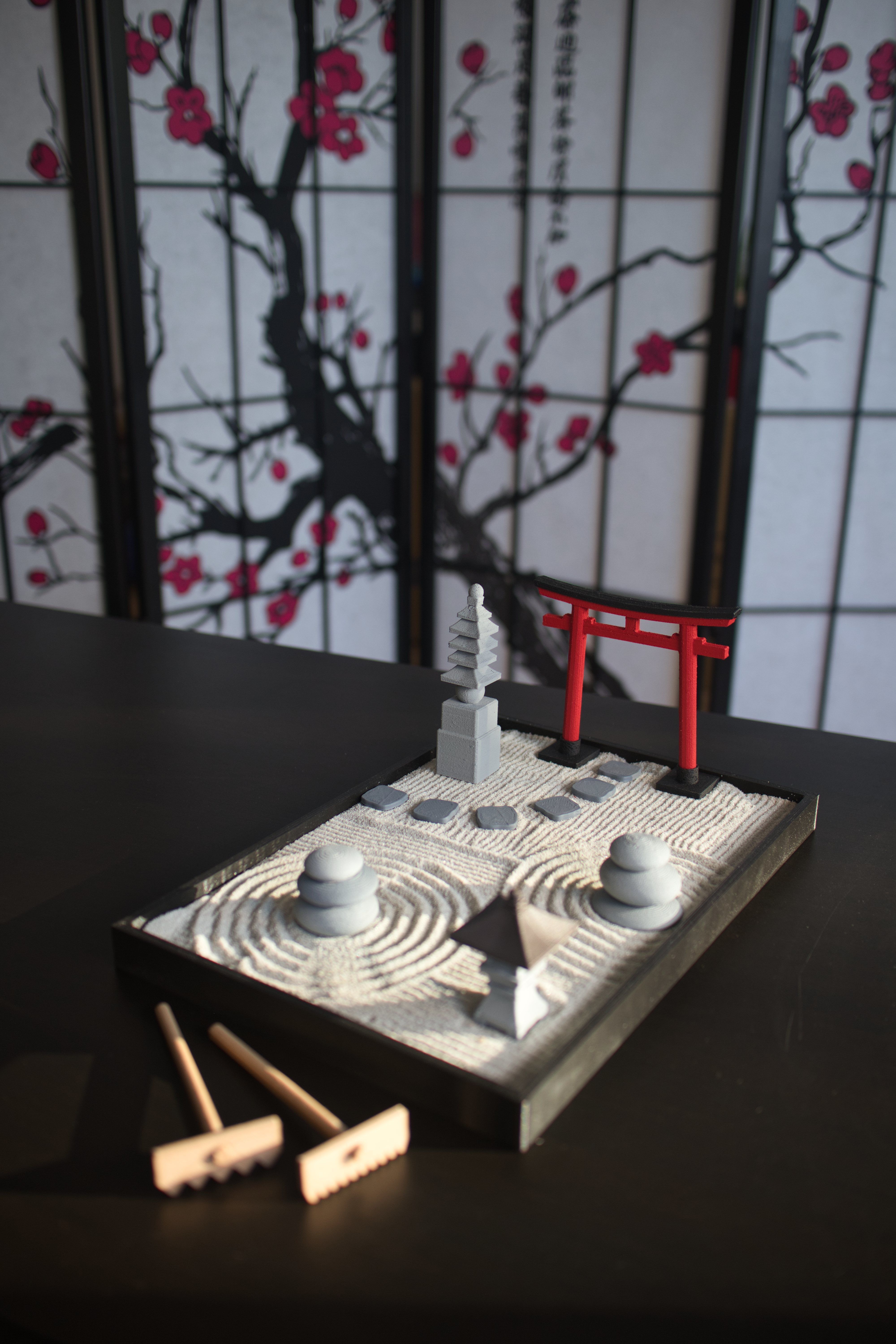 Zen Garden - 3D print model_3