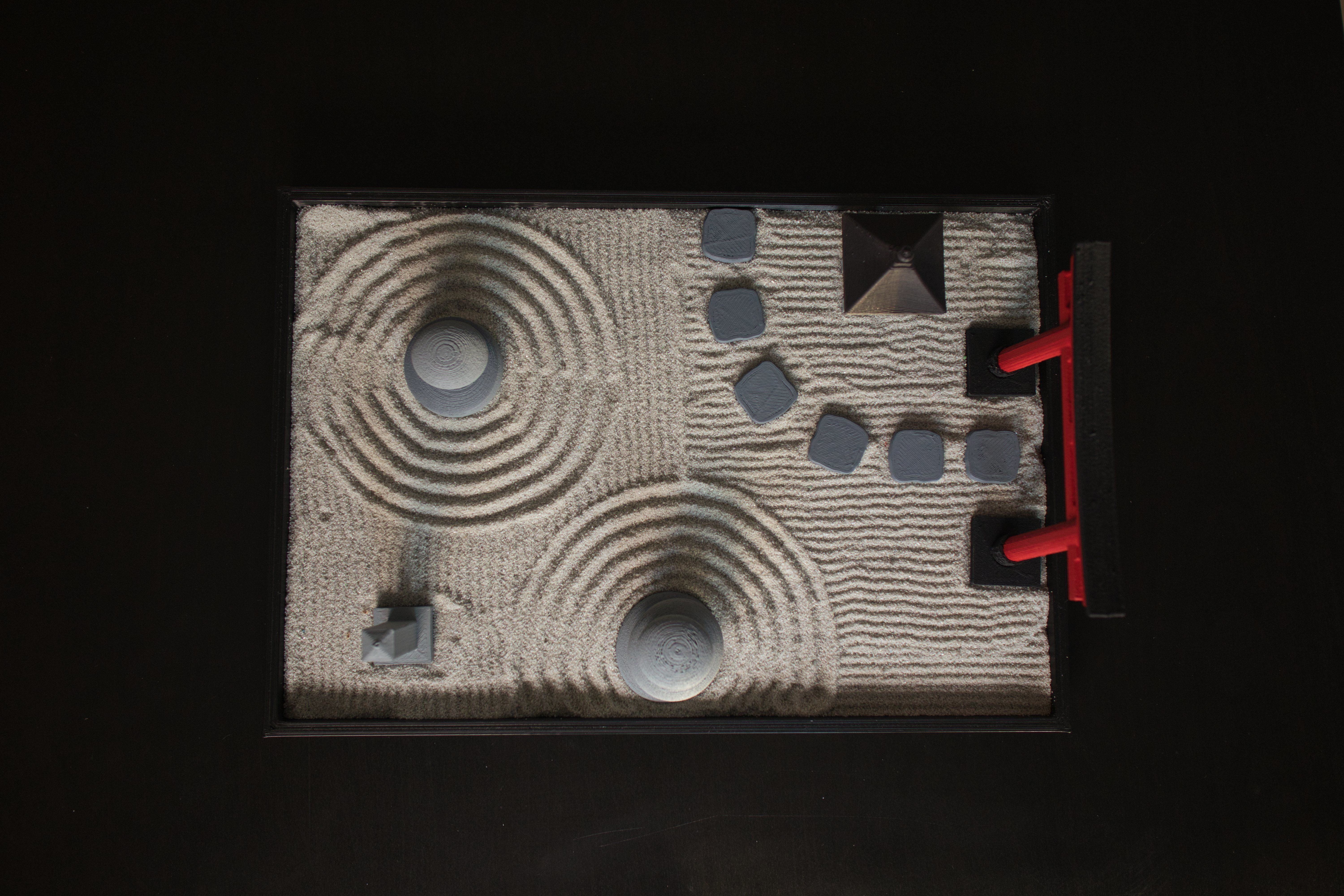 Zen Garden - 3D print model_6