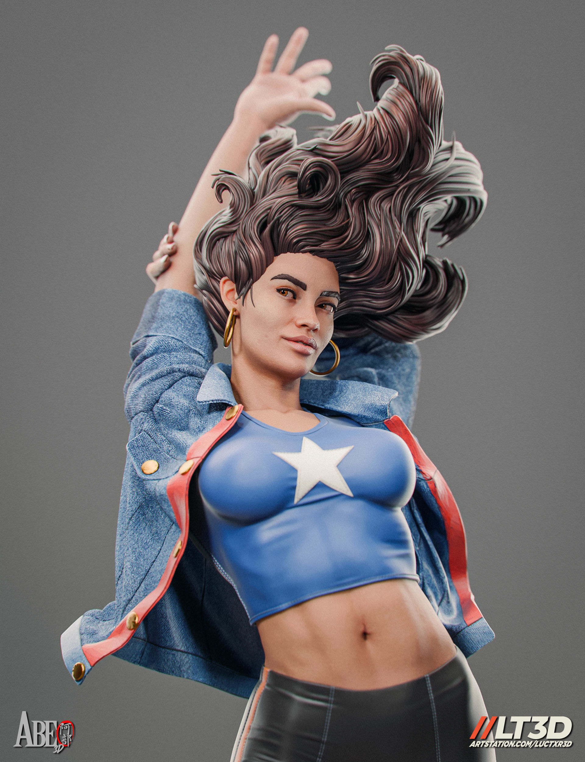America Chavez 3D print model_4
