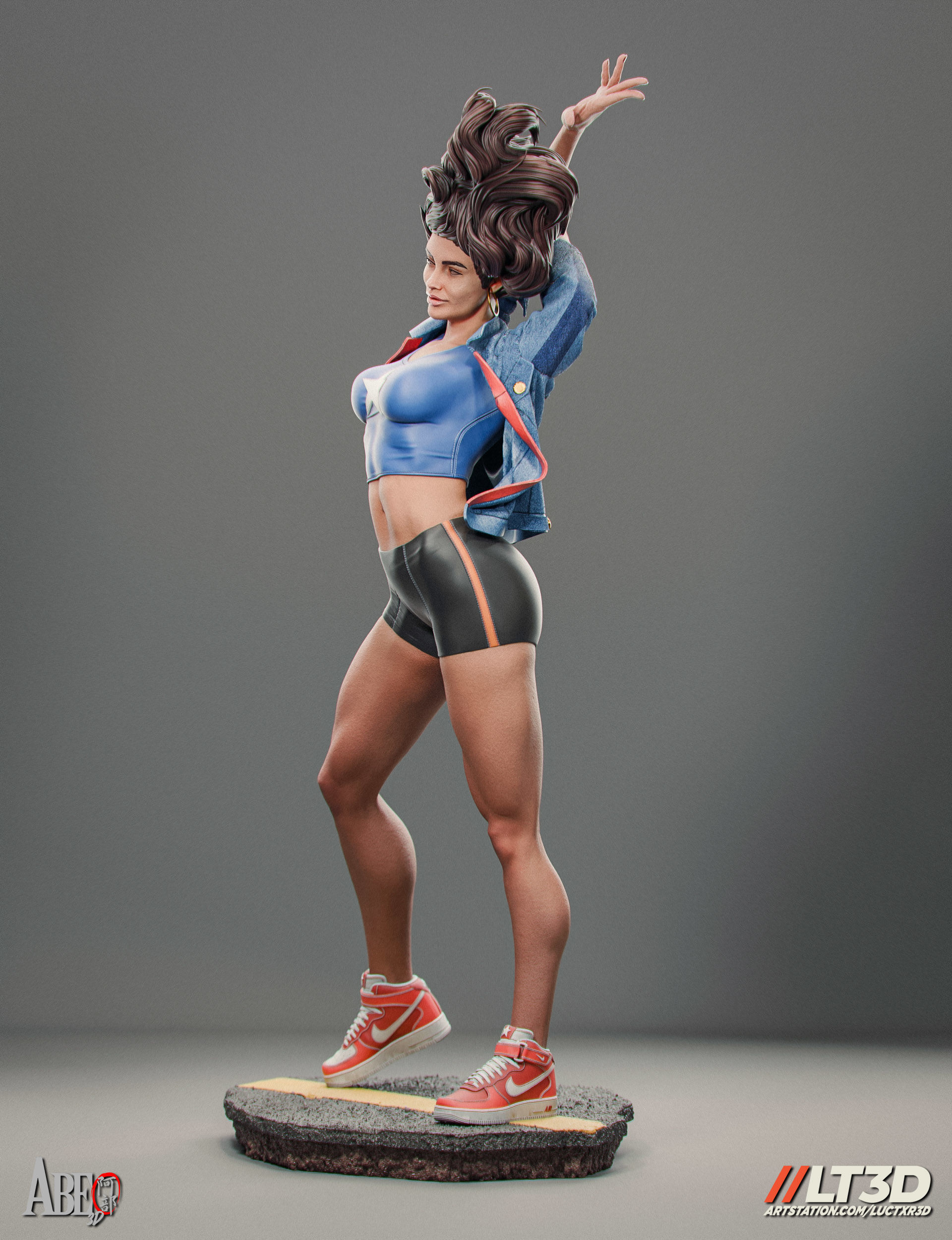 America Chavez 3D print model_3