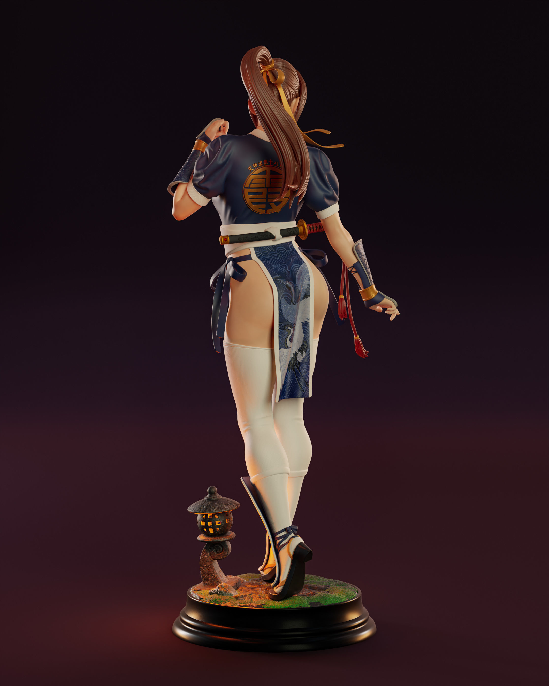 Kasumi 3D print model_3