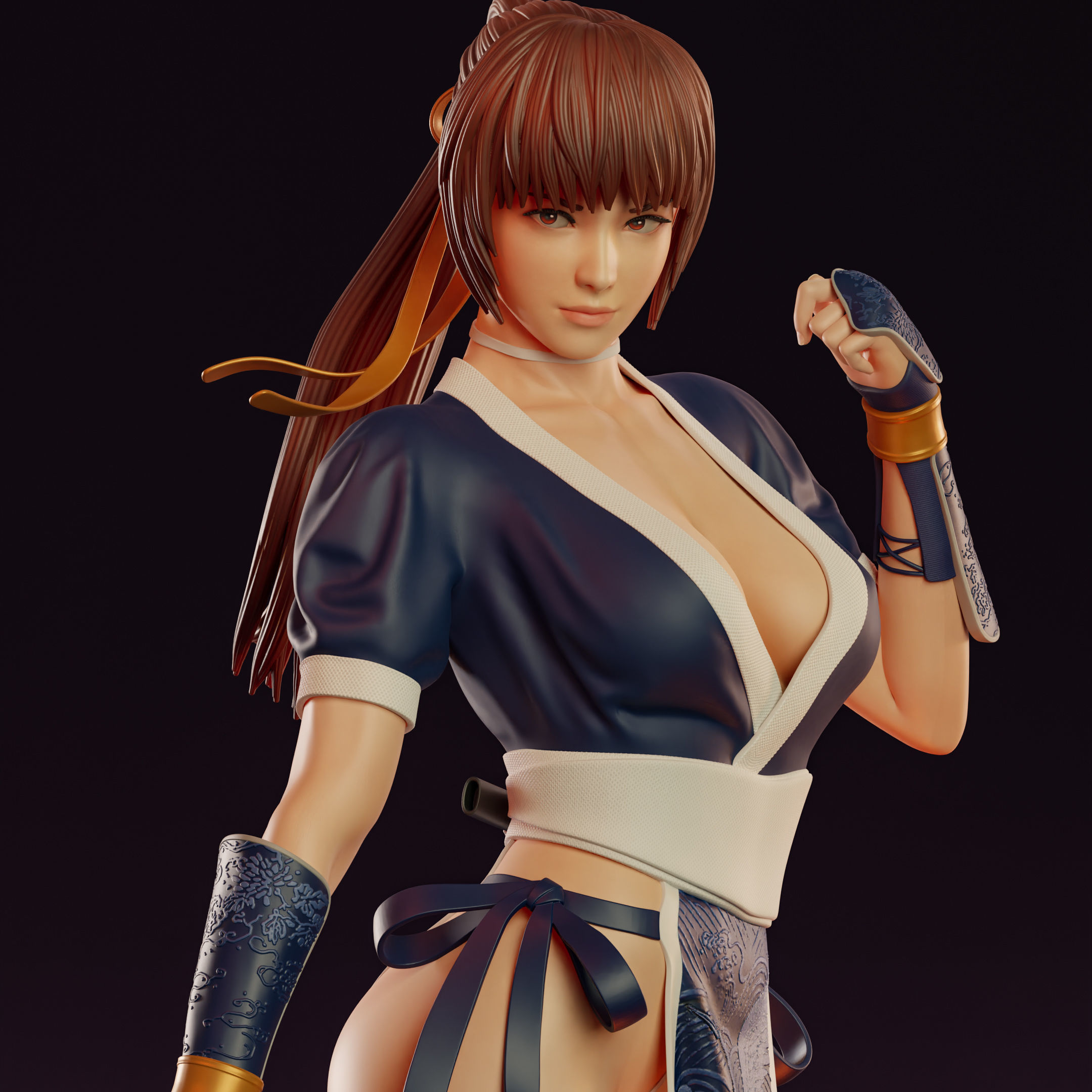Kasumi 3D print model_8