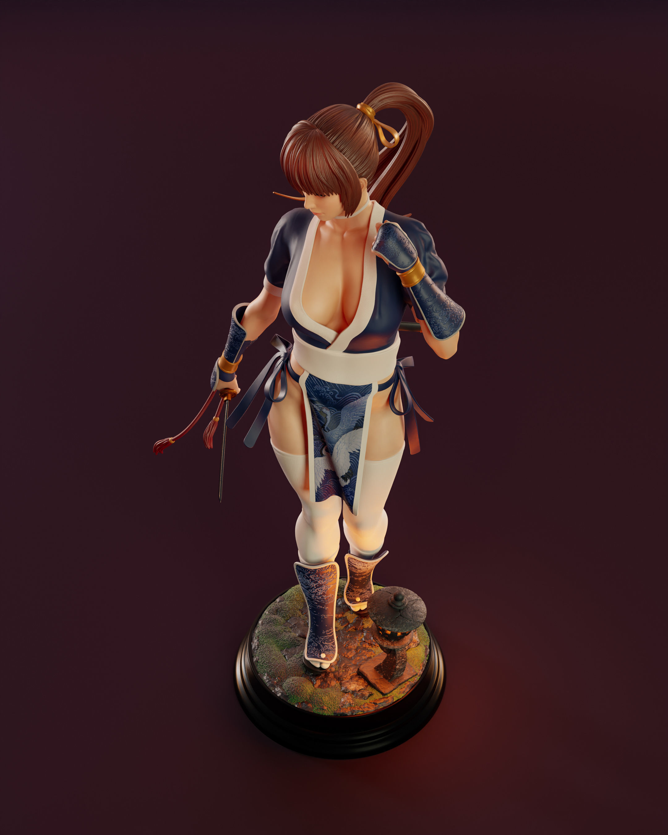Kasumi 3D print model_11
