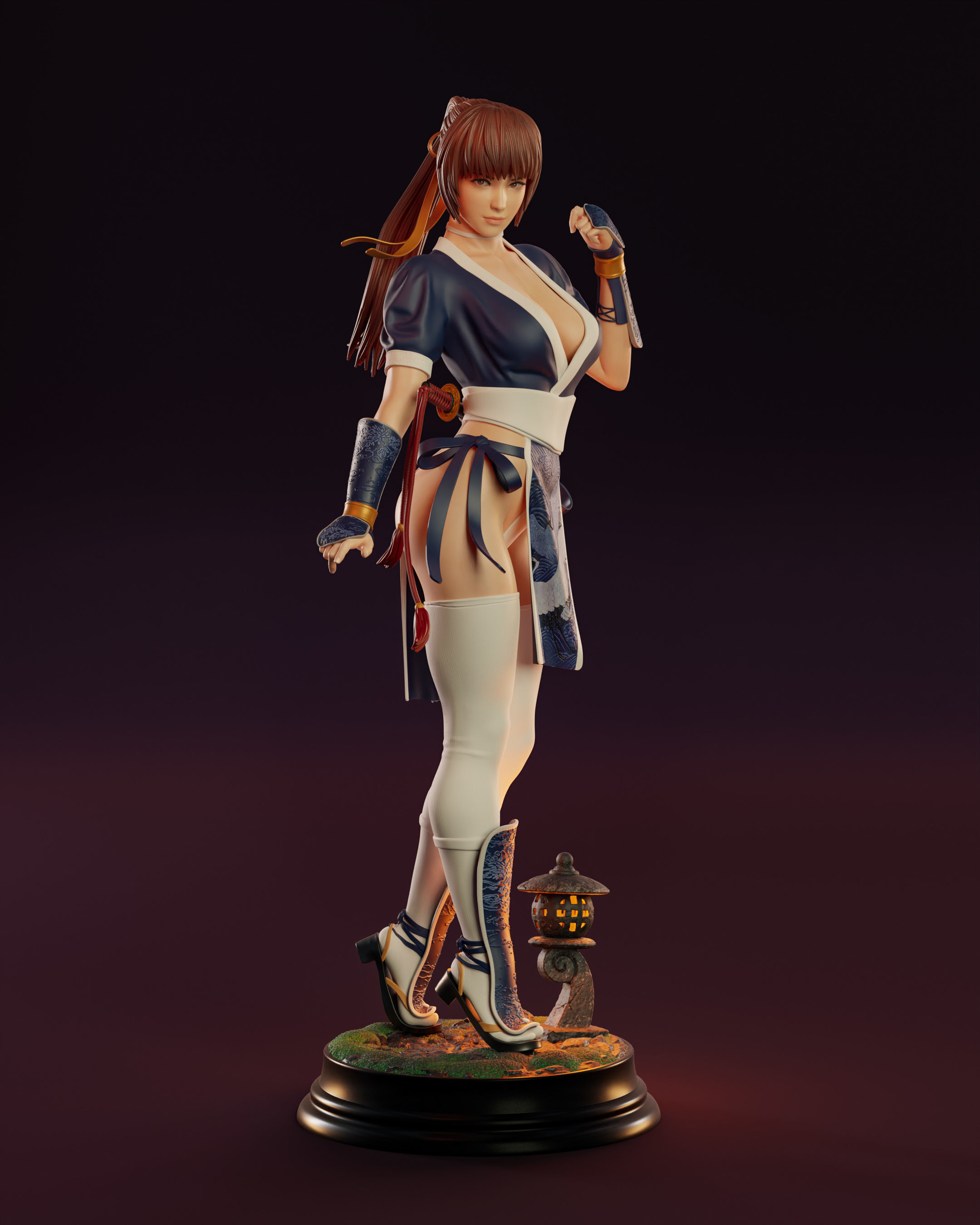 Kasumi 3D print model_1