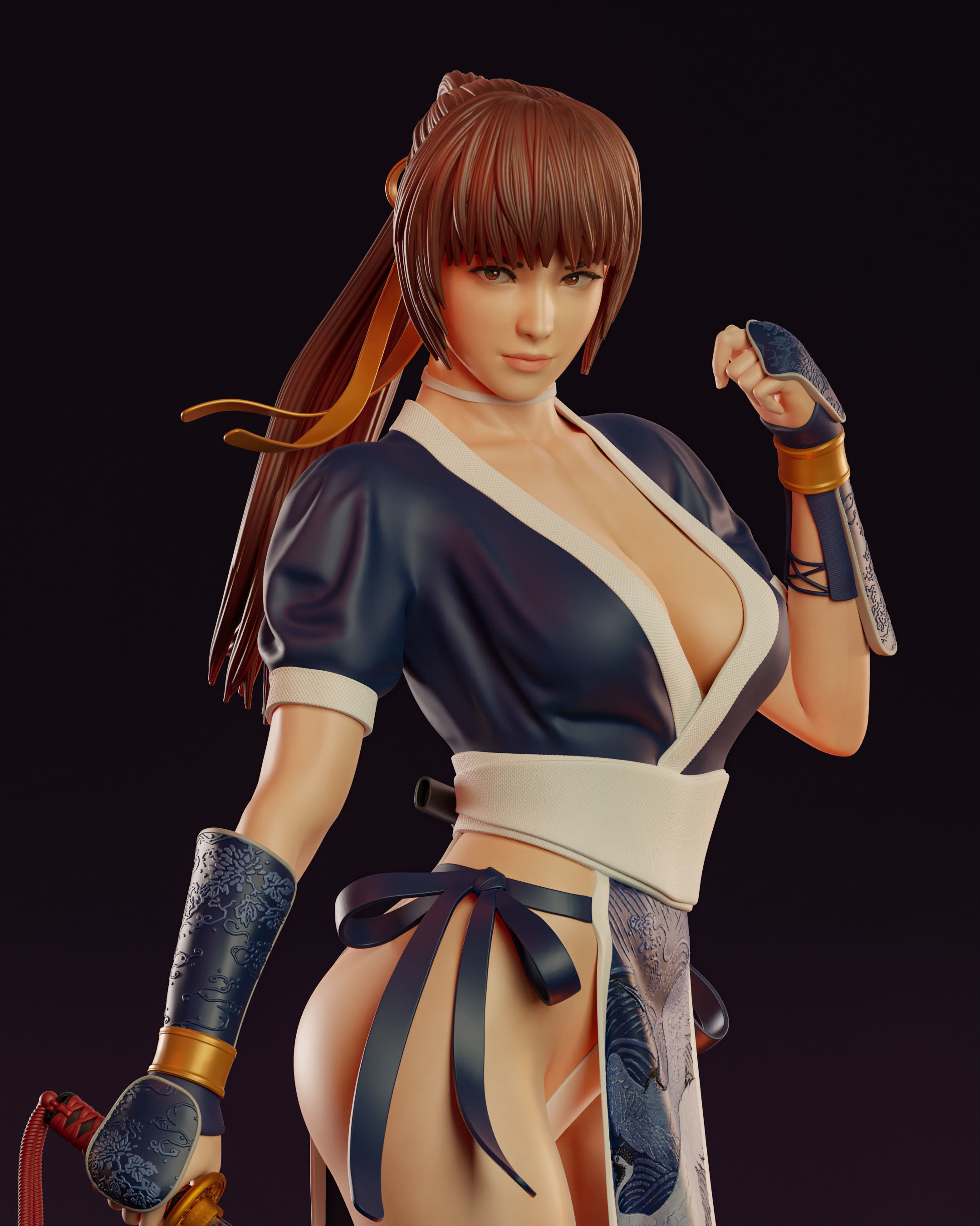 Kasumi 3D print model_9