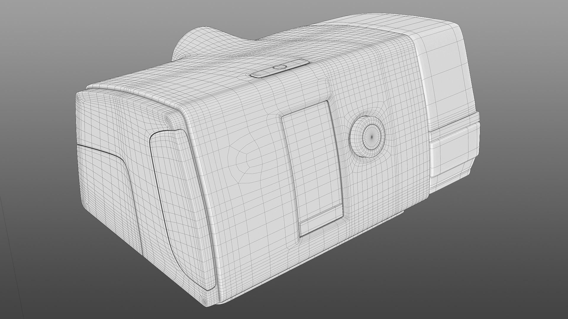 CPAP Machine 3D model_9