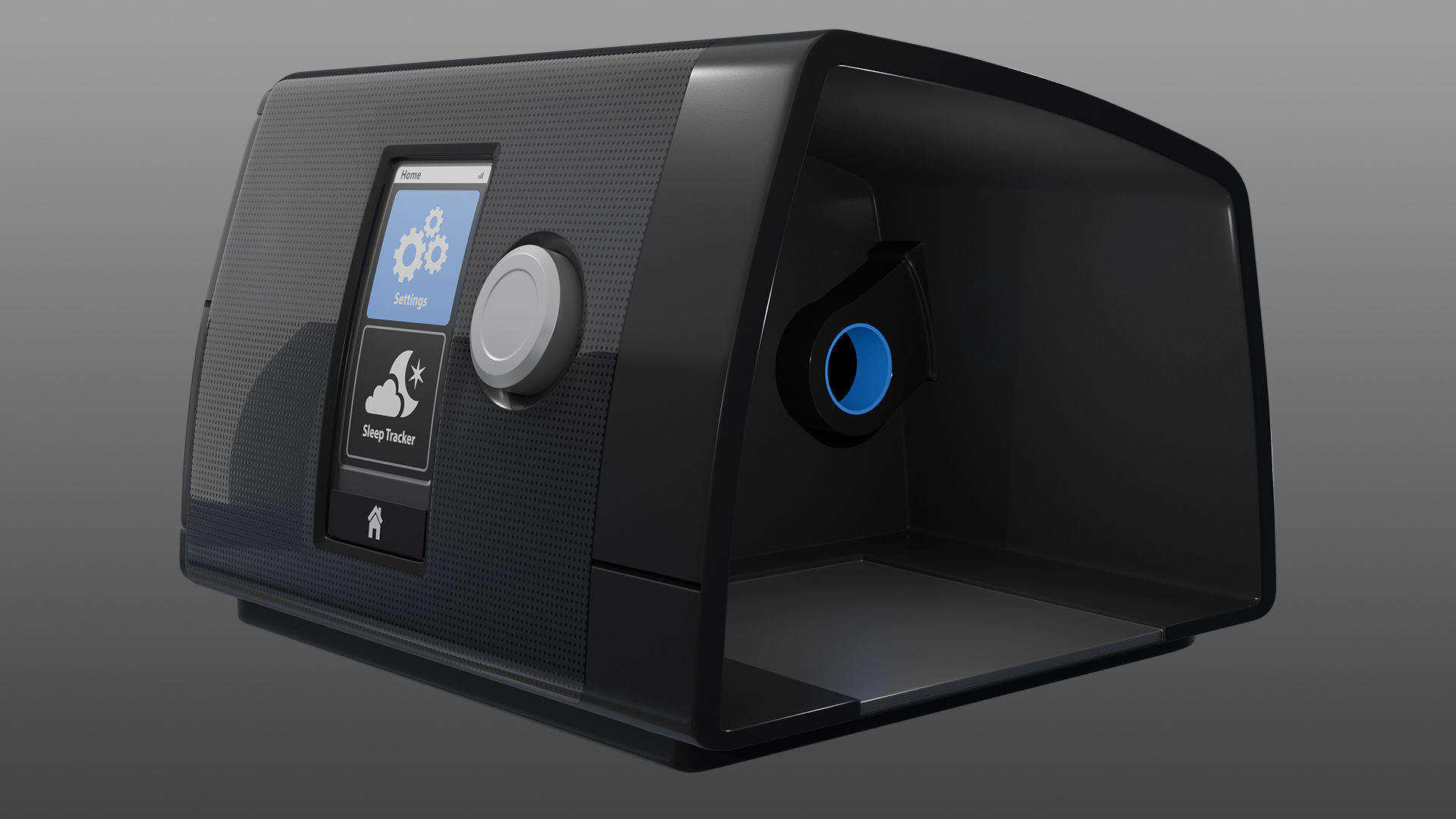 CPAP Machine 3D model_6