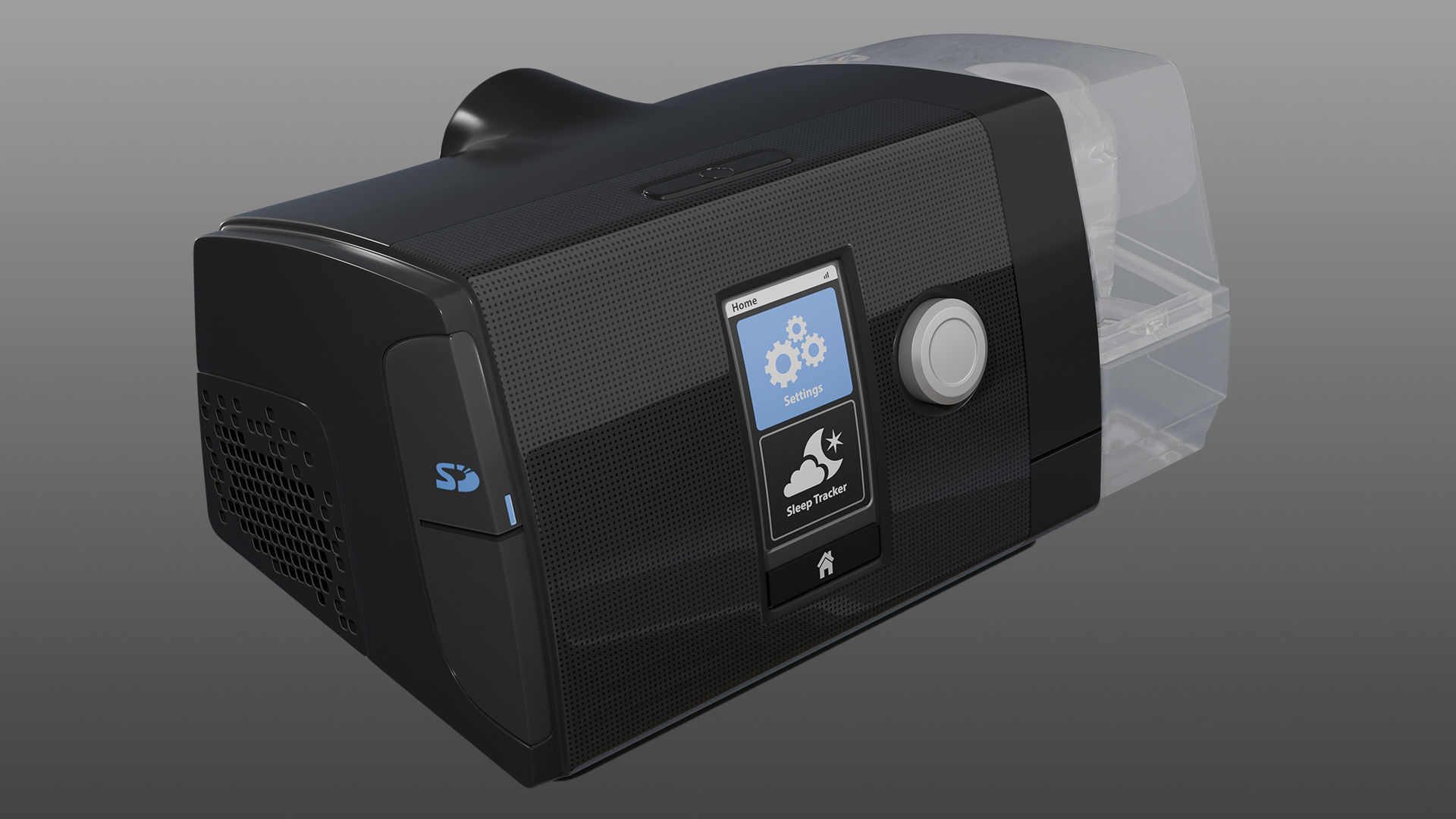 CPAP Machine 3D model_2