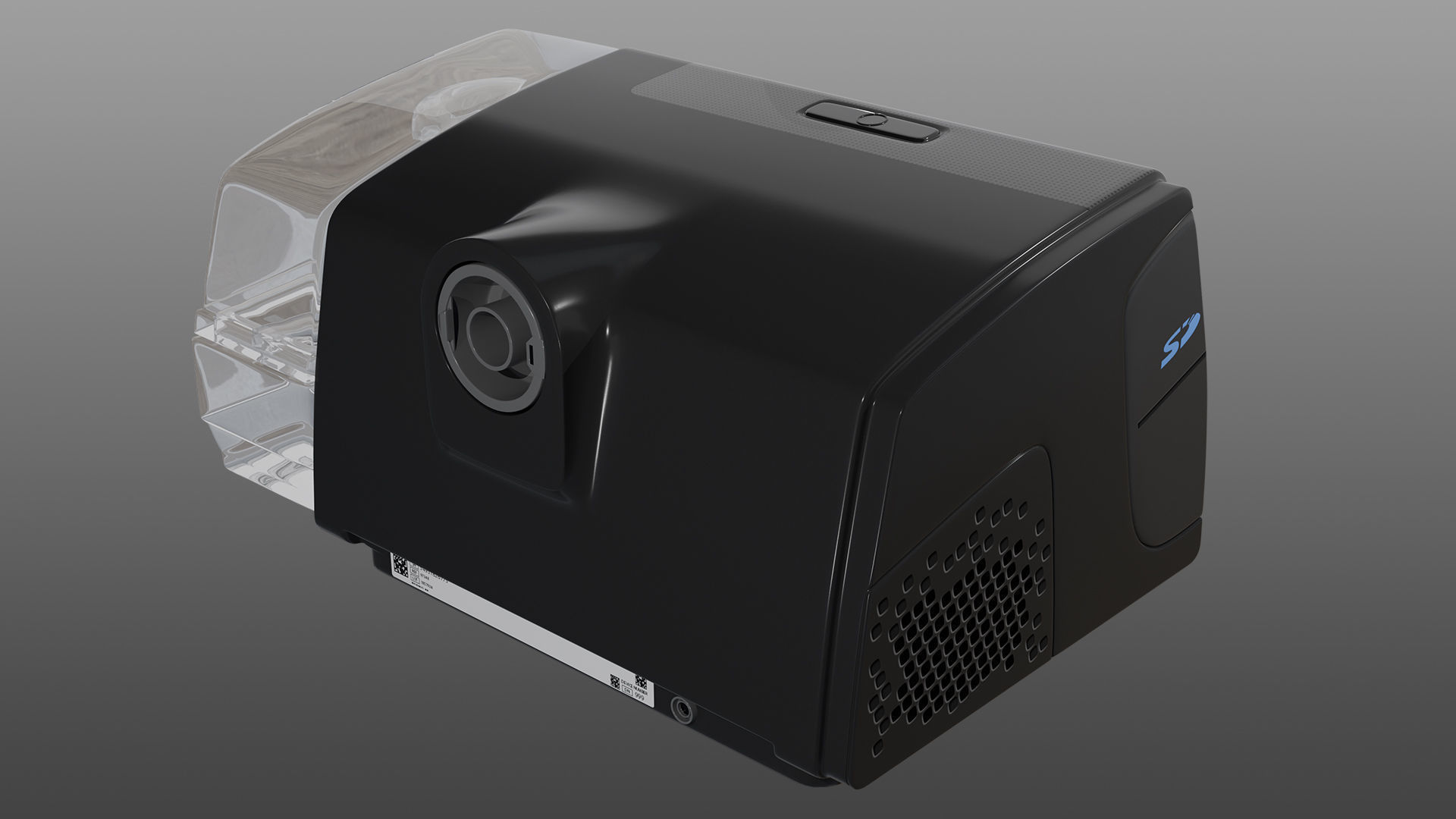CPAP Machine 3D model_3