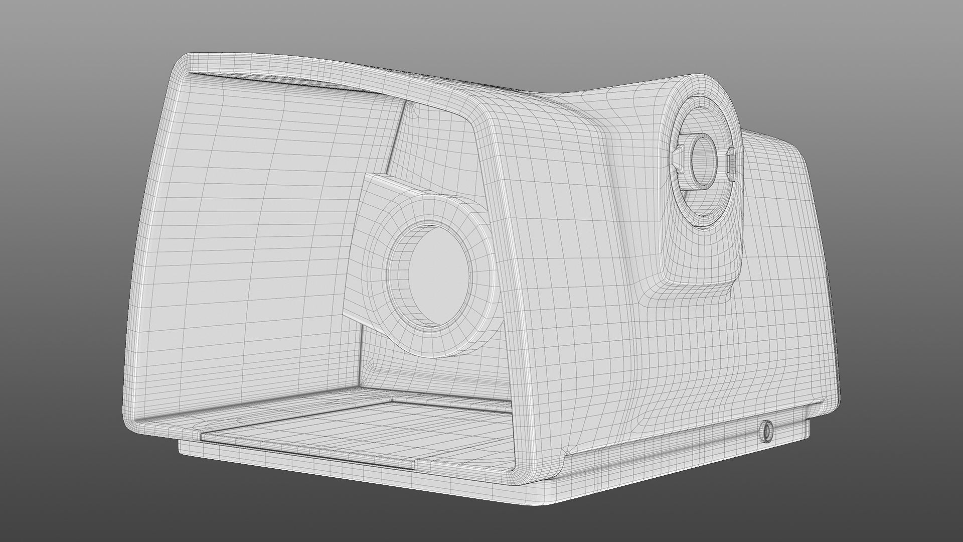 CPAP Machine 3D model_13