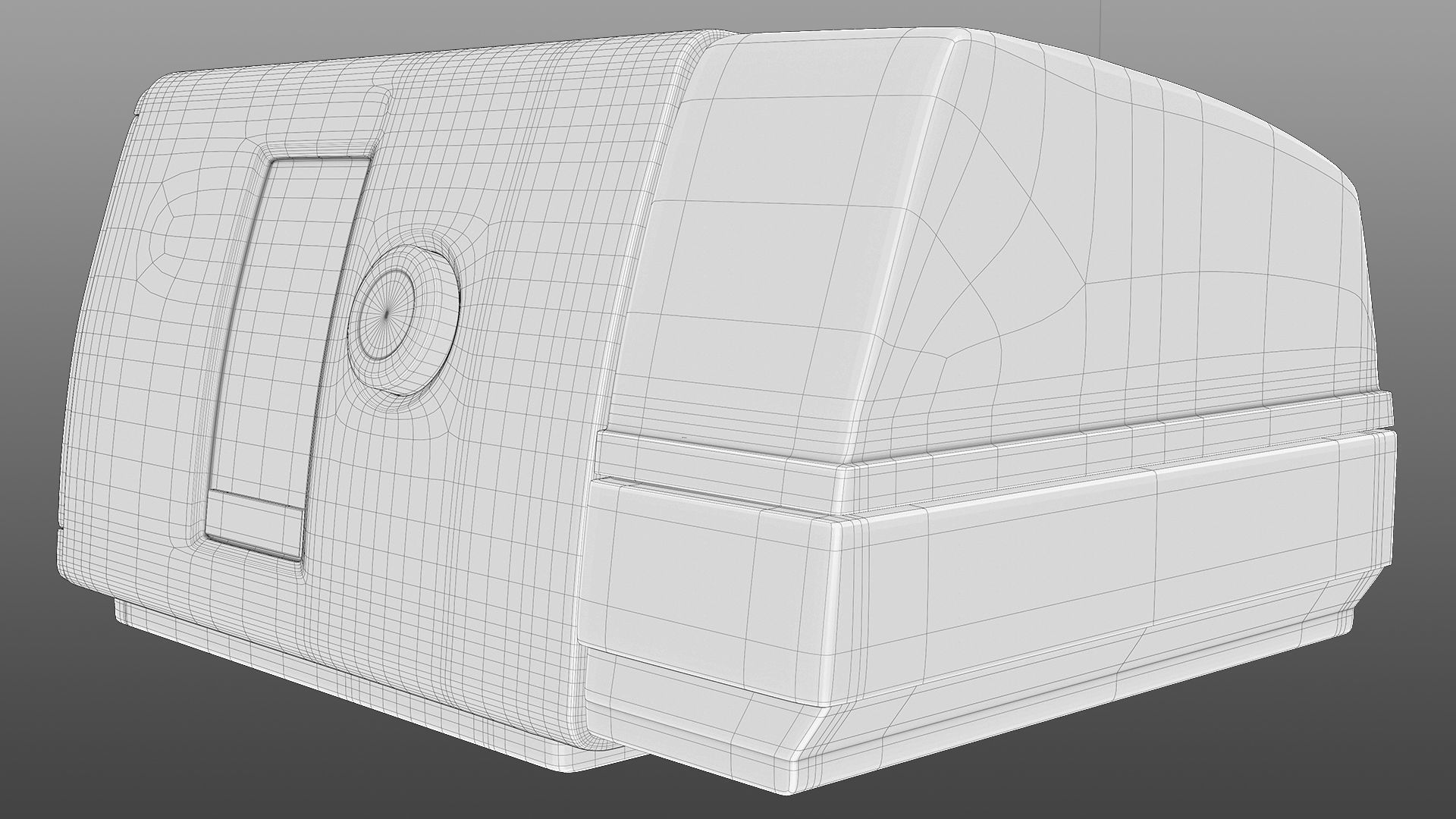 CPAP Machine 3D model_11