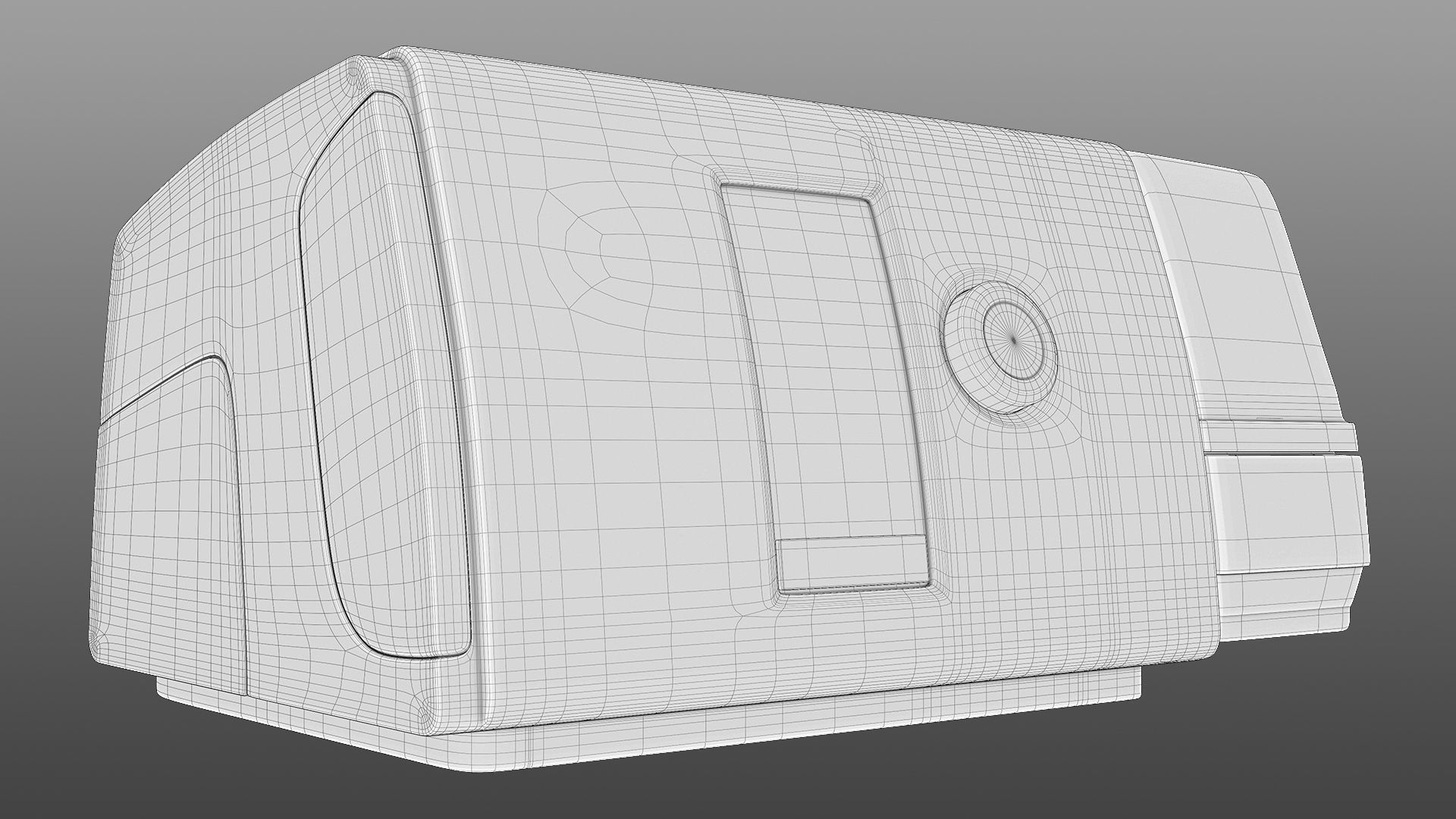 CPAP Machine 3D model_8