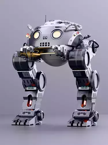 MECHA B-01 3D model