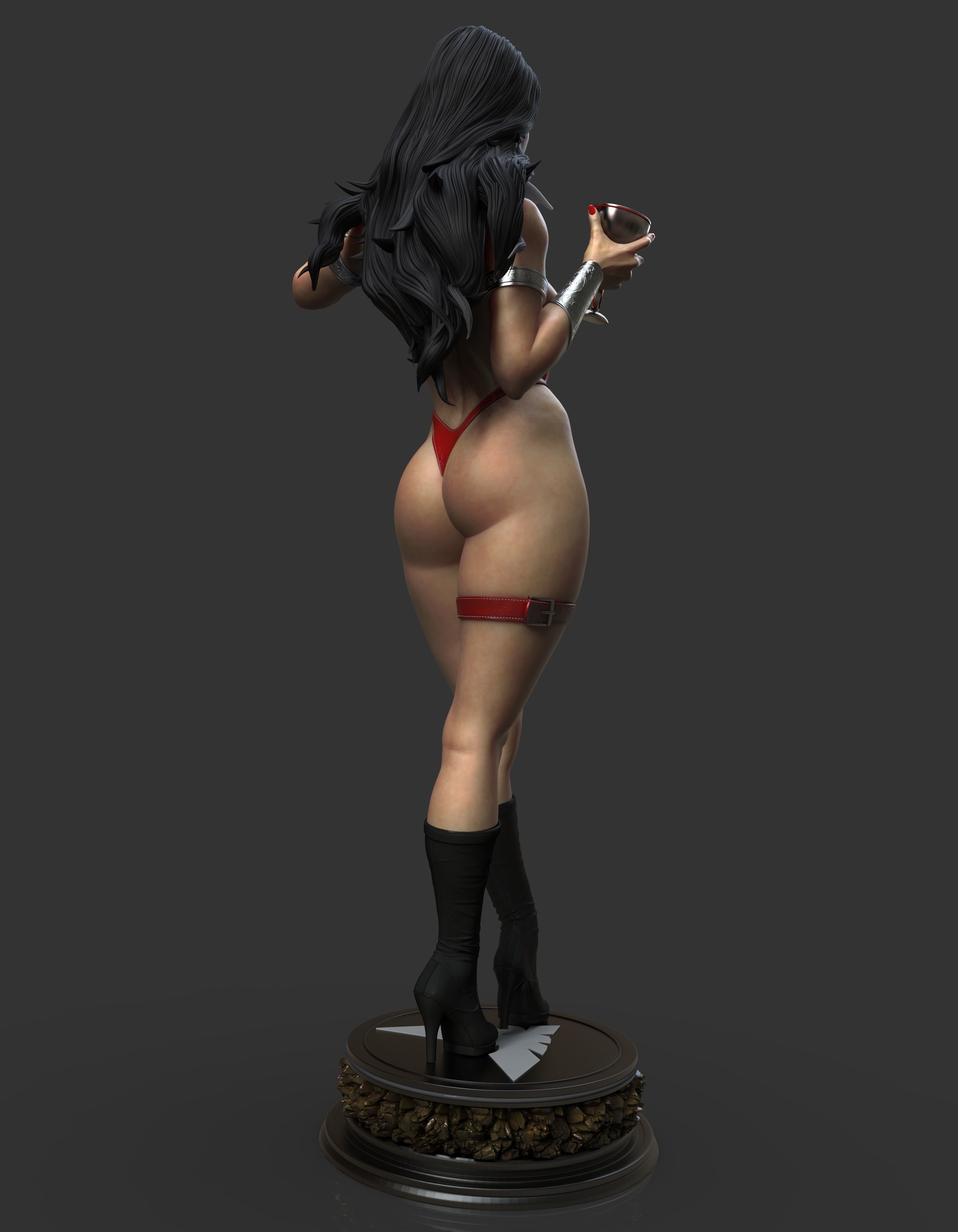Vampirella 3D print model_1