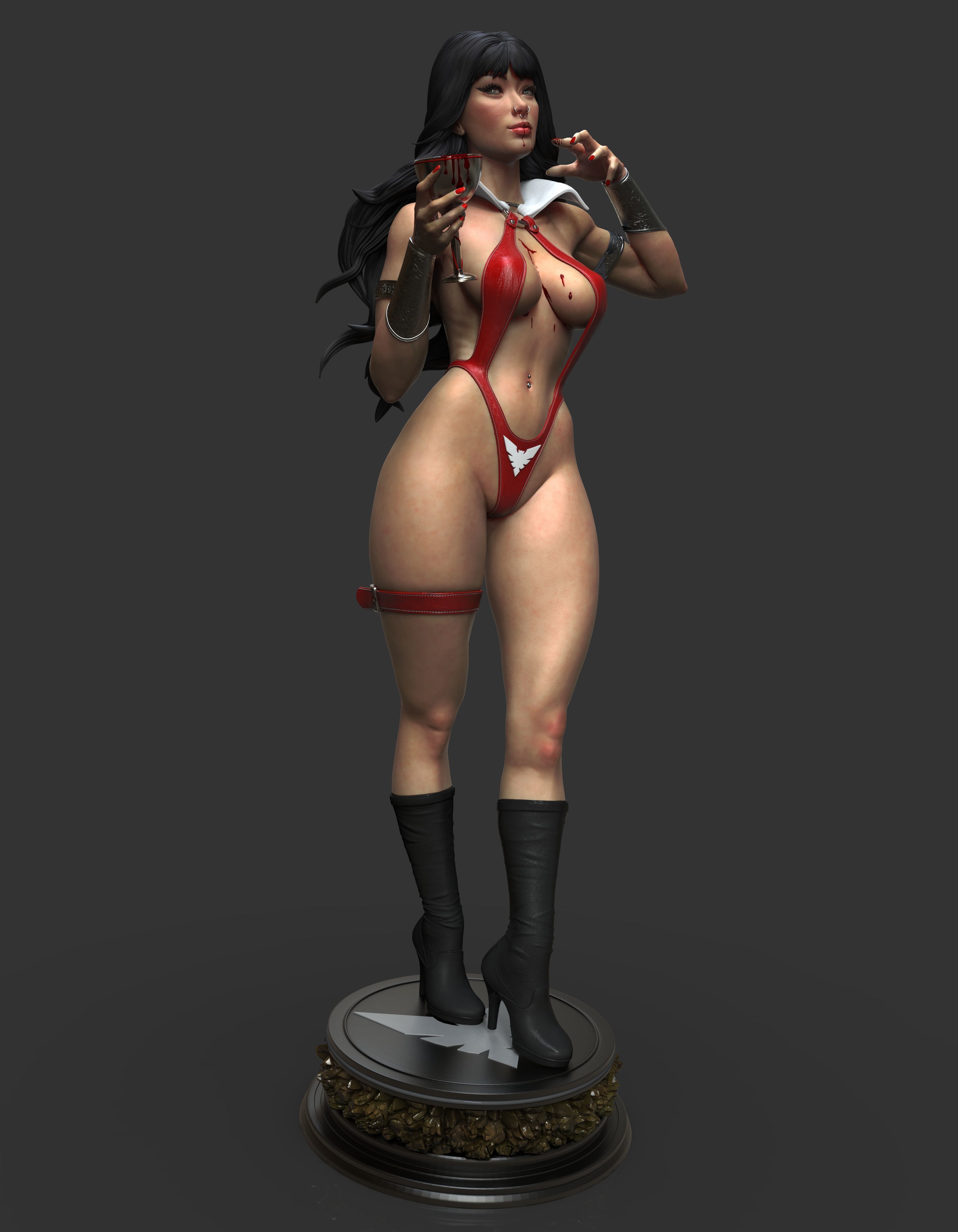 Vampirella 3D print model_2