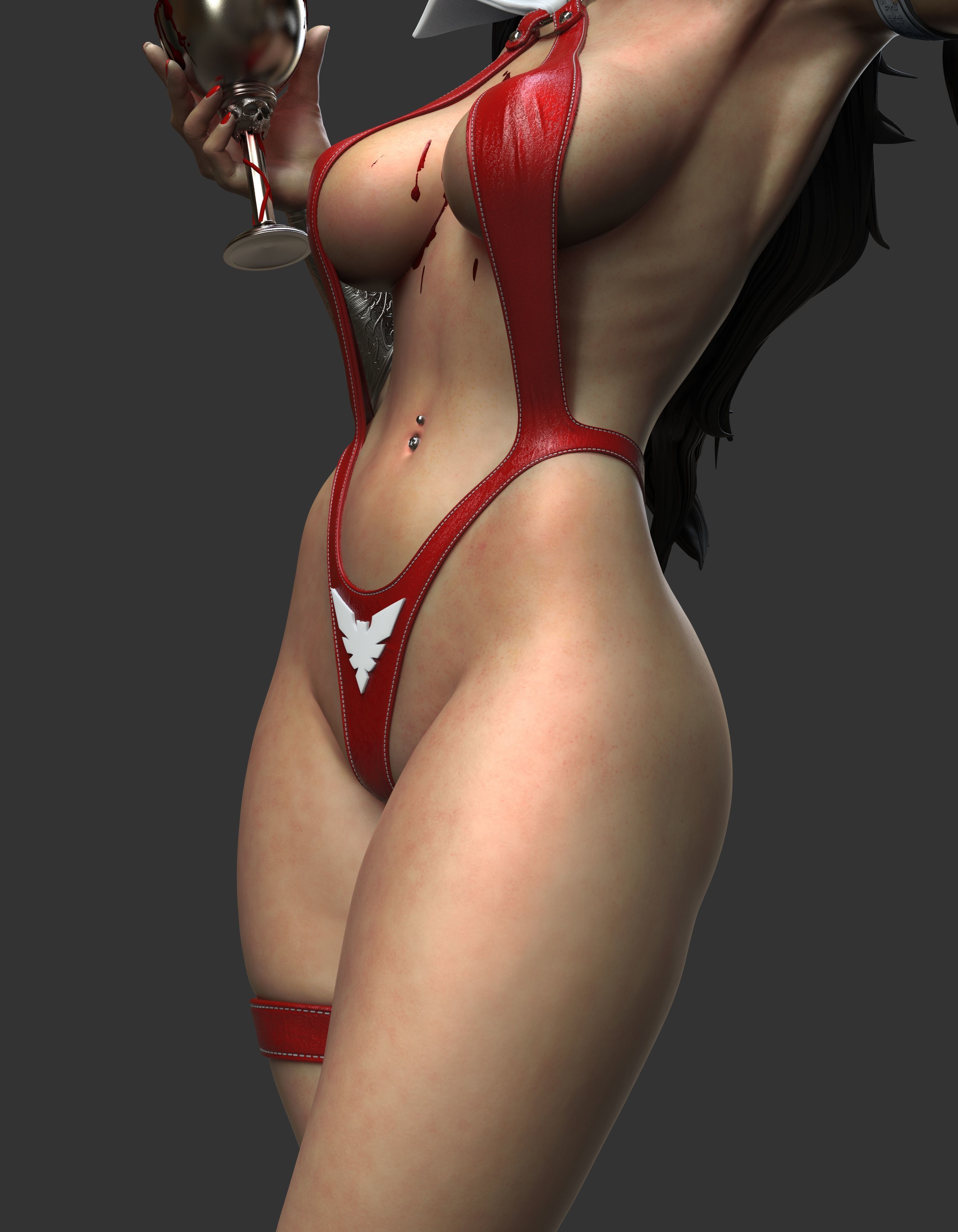 Vampirella 3D print model_5