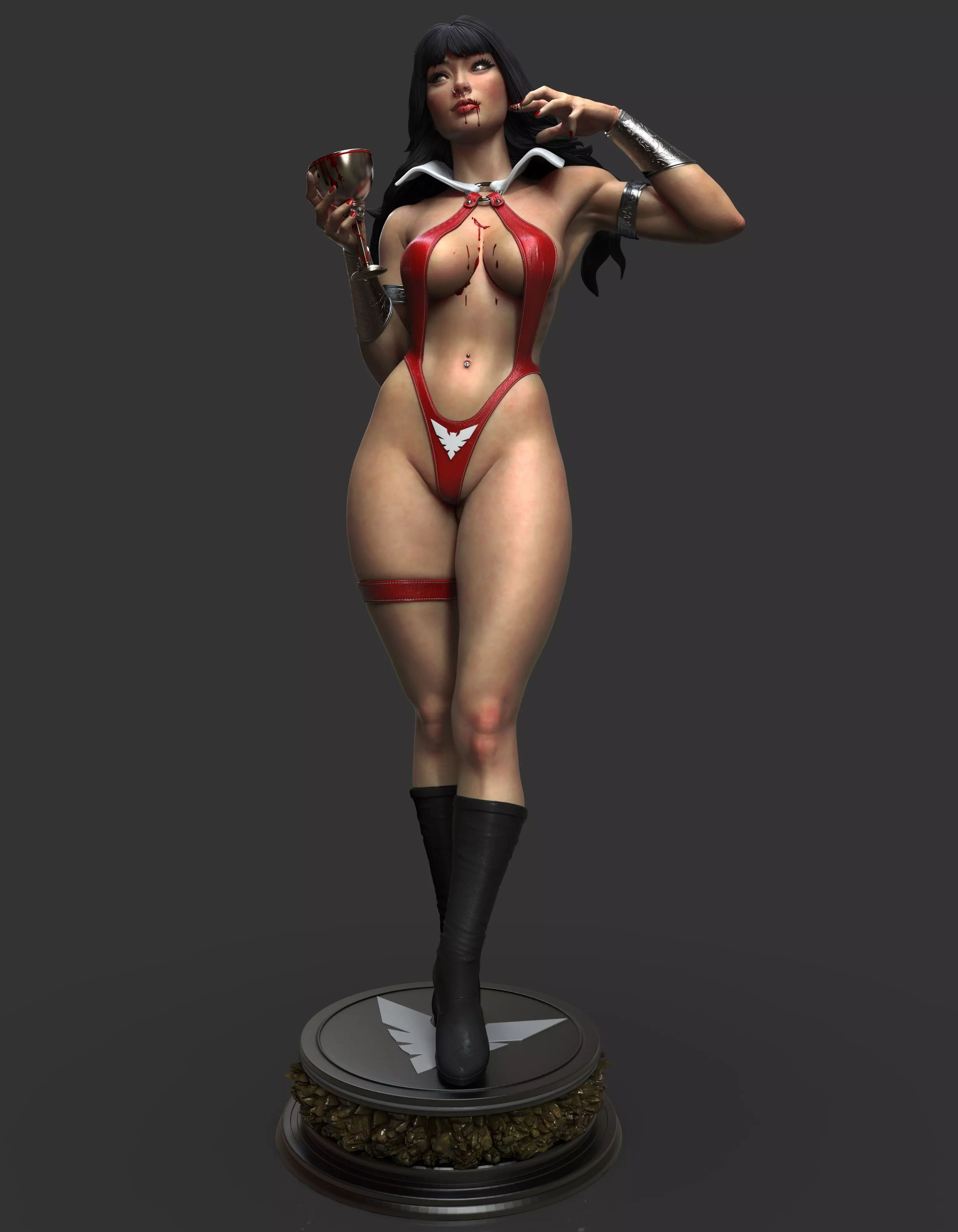 Vampirella 3D print model_0