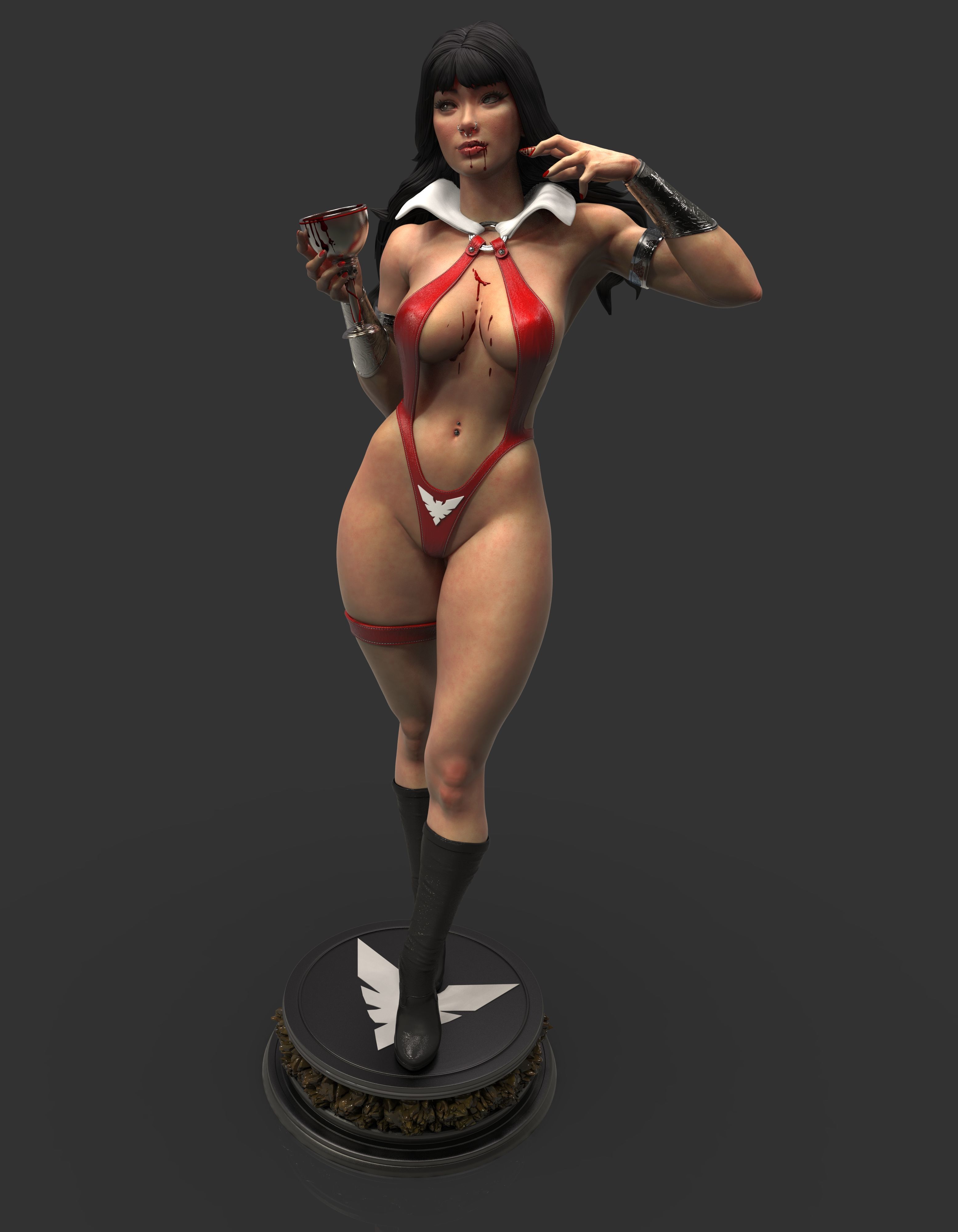Vampirella 3D print model_6