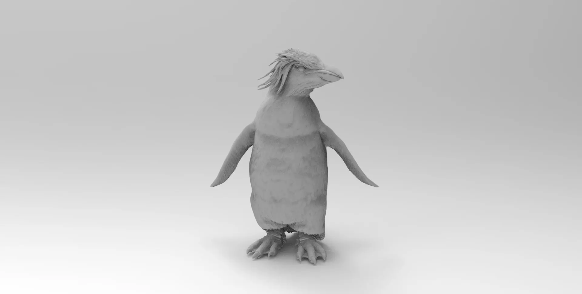 penguin 3D model_0