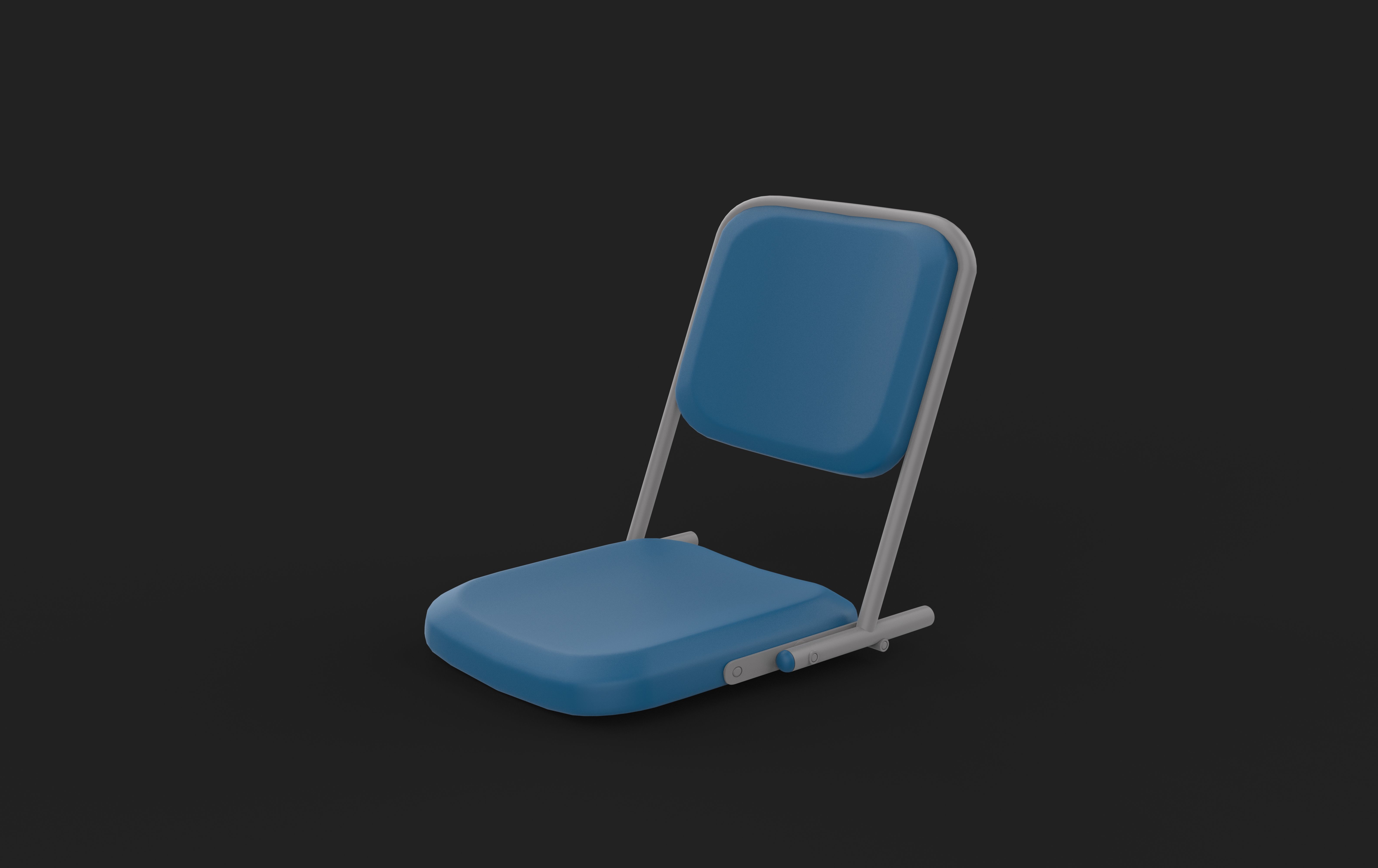  Stadium Seat 3D model_2