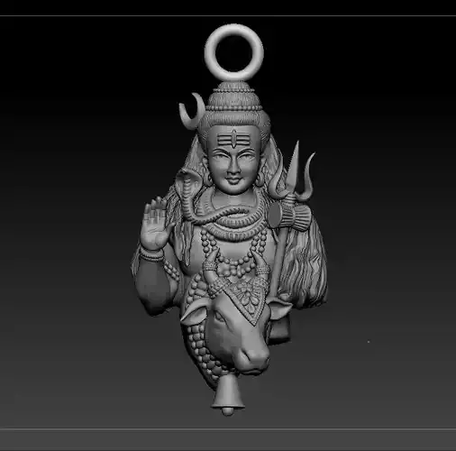 Lord Shiv 3D print model 3D print model