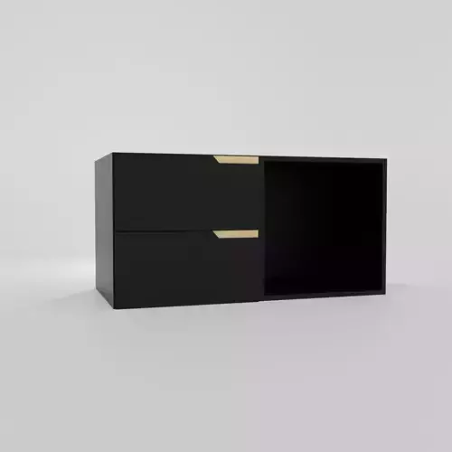 Nightstand Furniture 3D Model 3D model