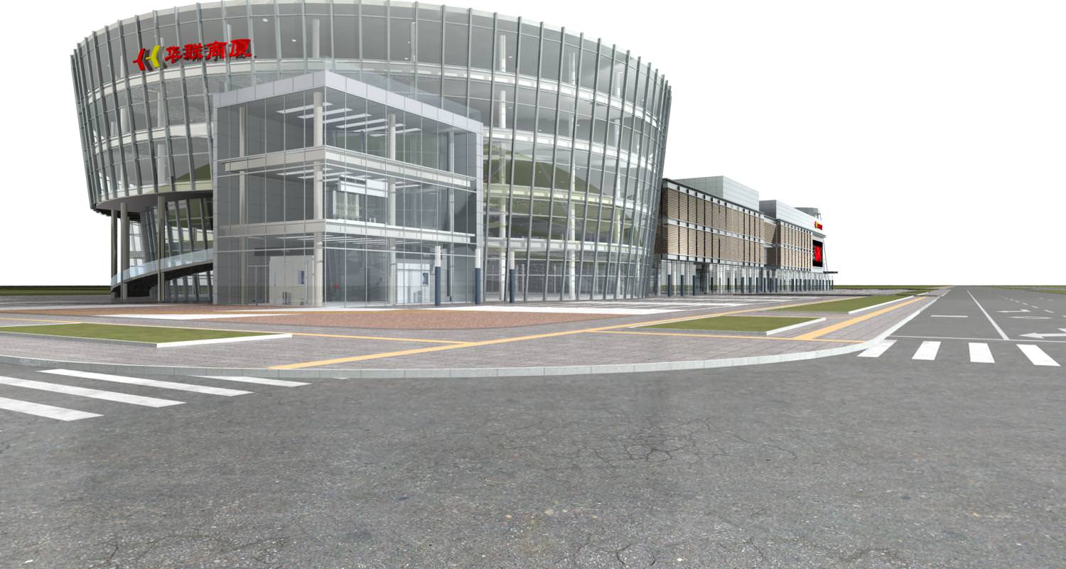 Commercial Building Collection 50 items Vol2 3D model_19