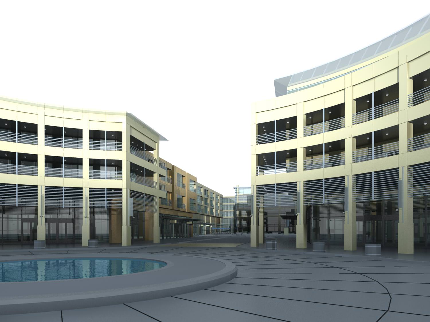 Commercial Building Collection 50 items Vol2 3D model_21
