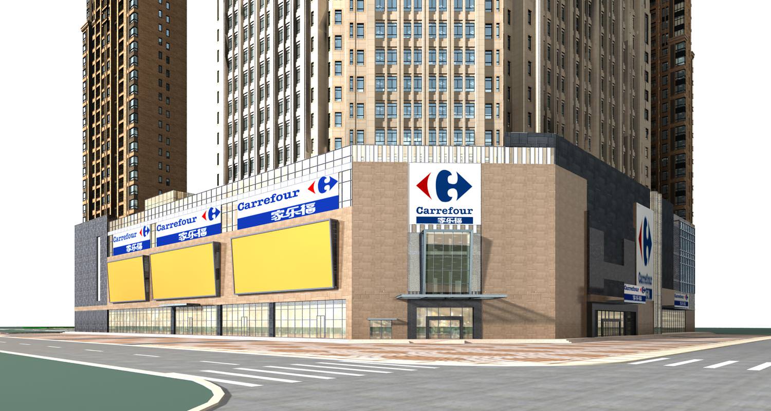 Commercial Building Collection 50 items Vol2 3D model_43