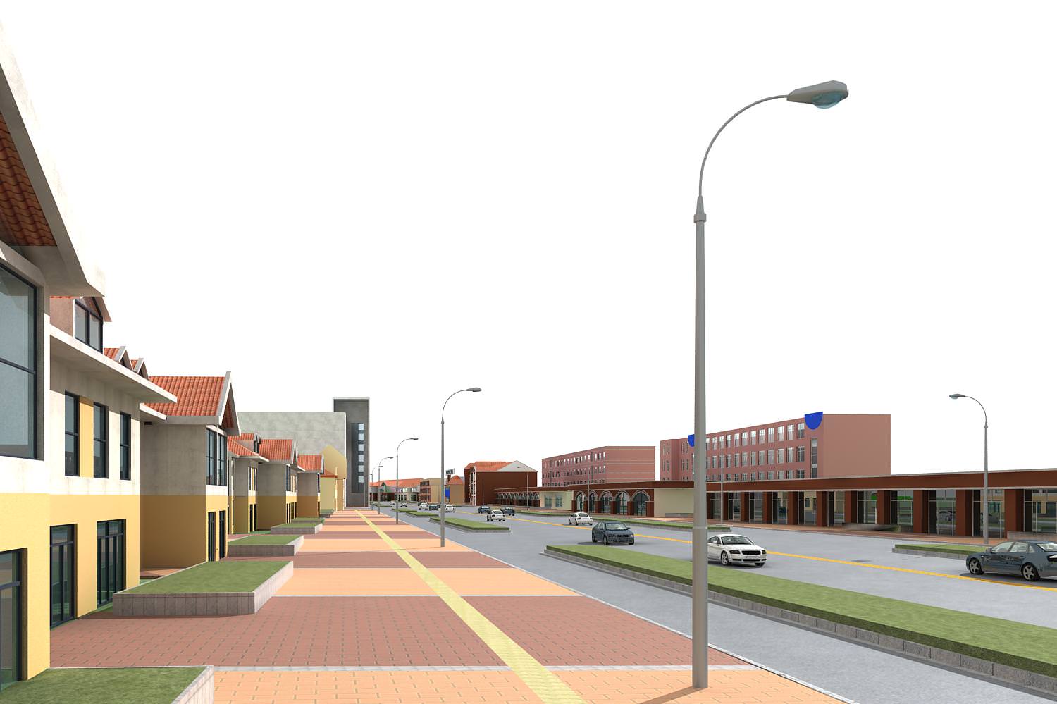 Commercial Building Collection 50 items Vol2 3D model_36