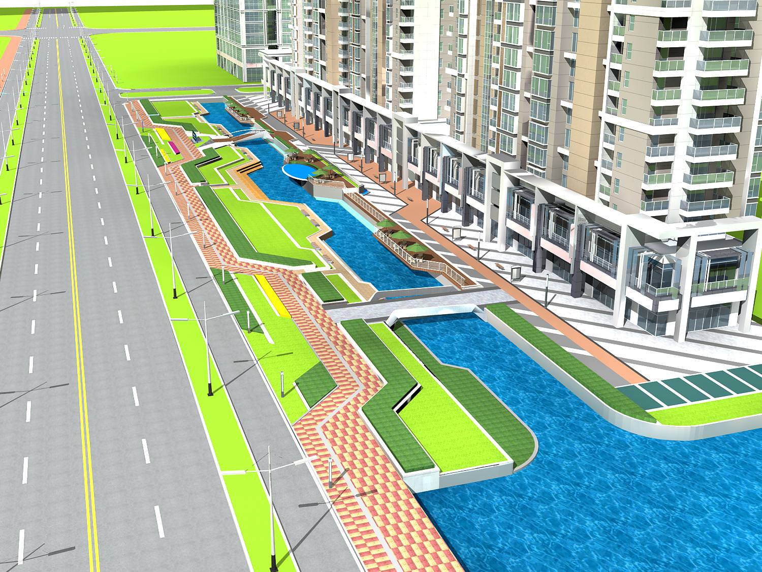 Commercial Building Collection 50 items Vol2 3D model_44