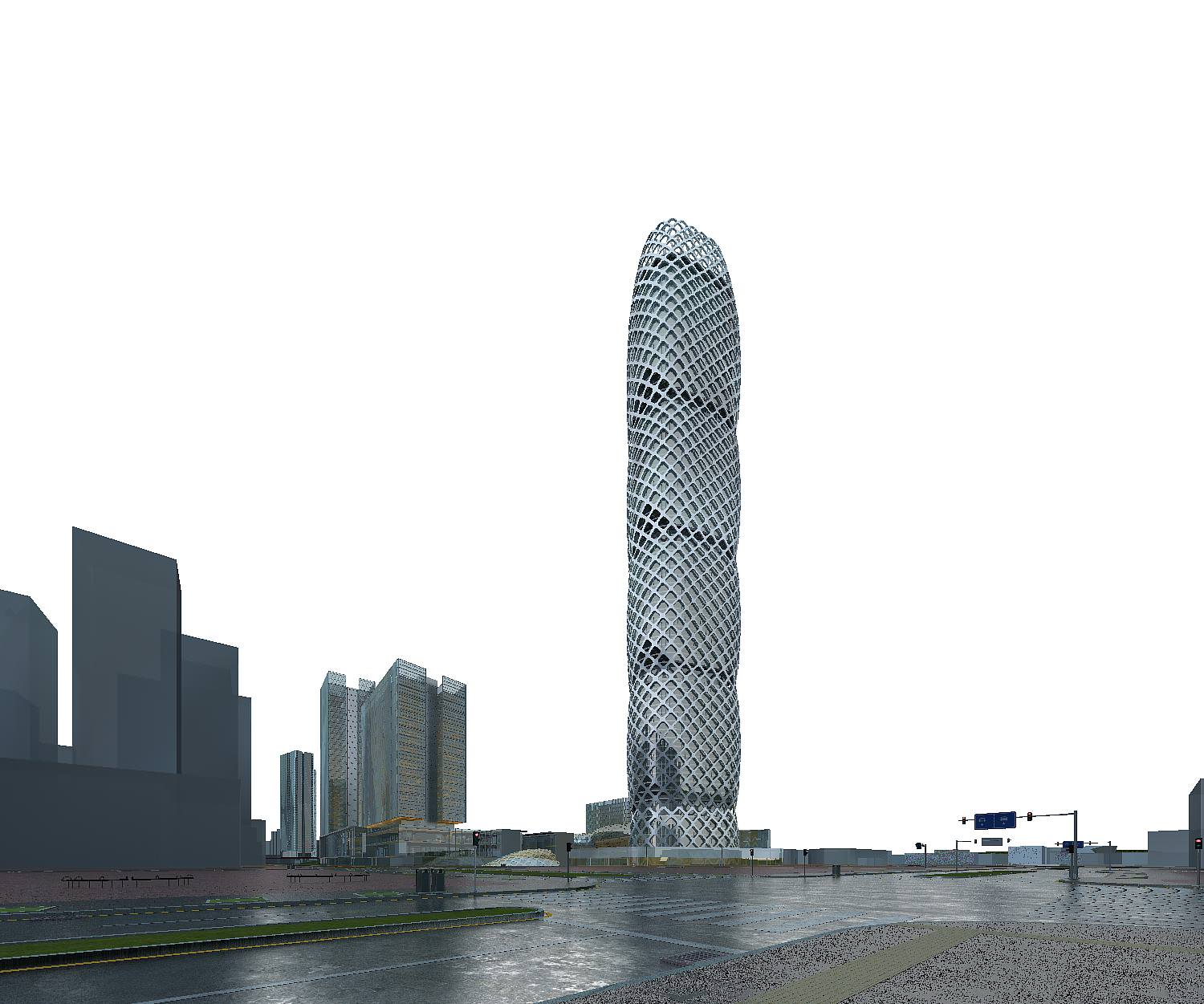 Commercial Building Collection 50 items Vol2 3D model_14