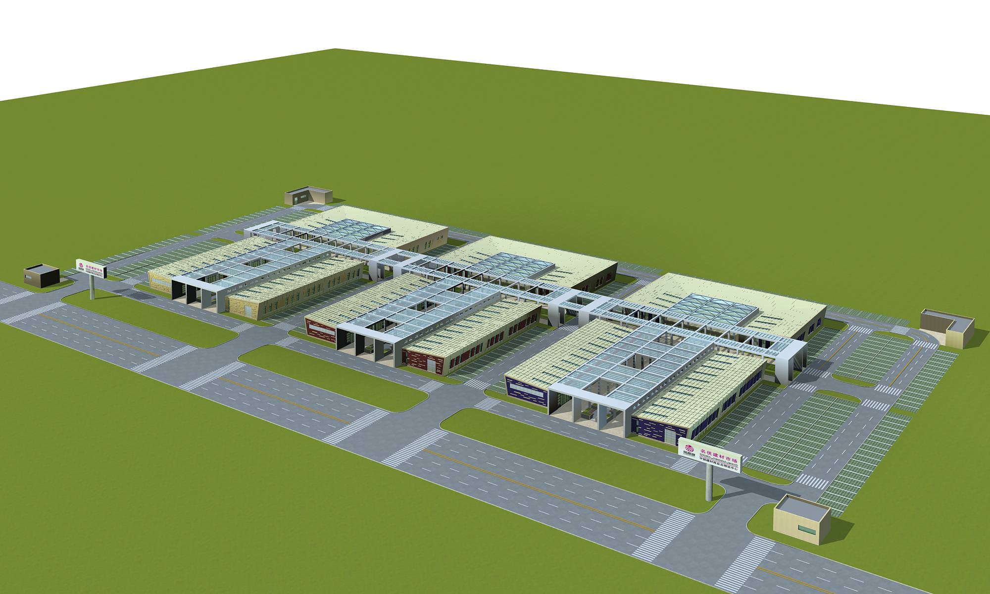 Commercial Building Collection 50 items Vol2 3D model_34