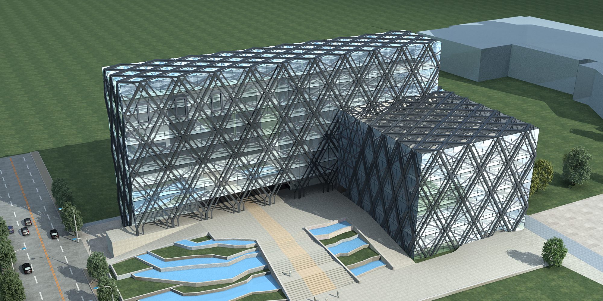 Commercial Building Collection 50 items Vol2 3D model_6