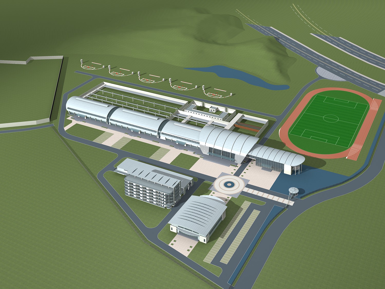 Commercial Building Collection 50 items Vol2 3D model_16