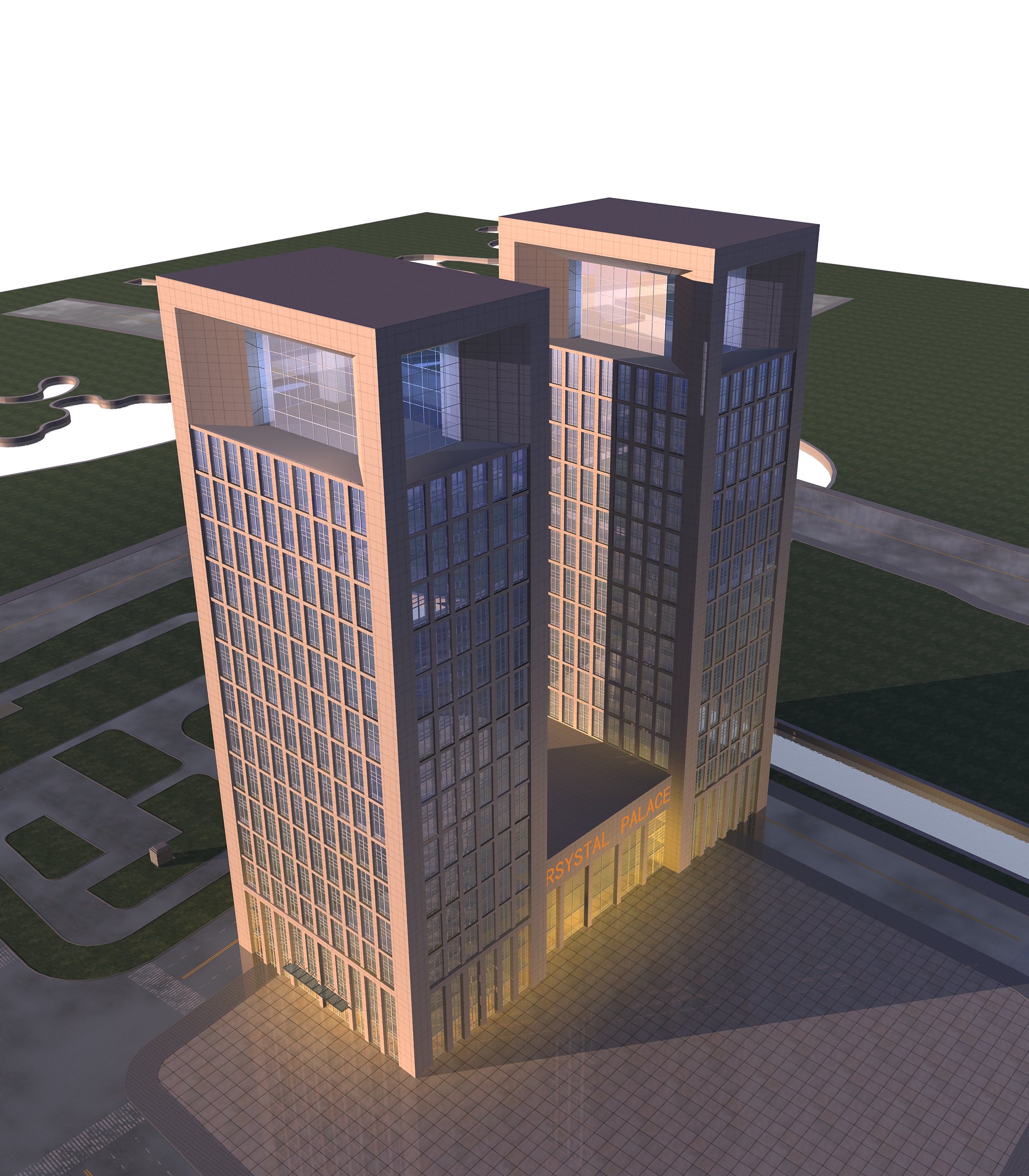 Commercial Building Collection 50 items Vol2 3D model_9