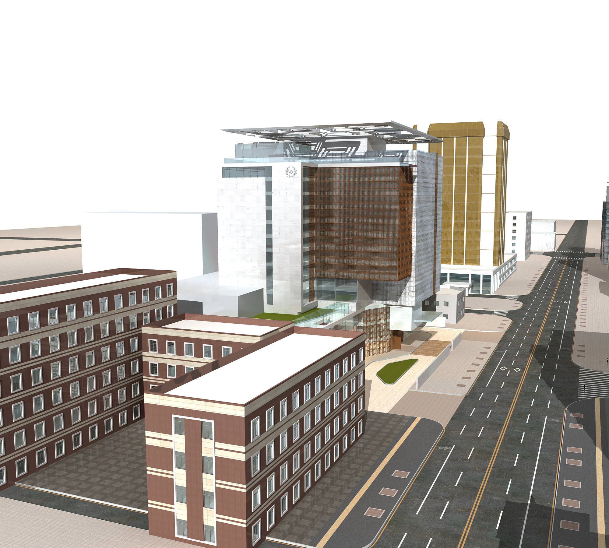 Commercial Building Collection 50 items Vol2 3D model_13