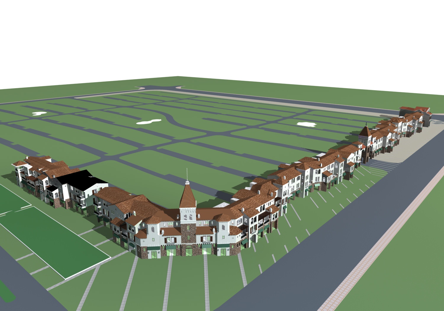 Commercial Building Collection 50 items Vol2 3D model_10