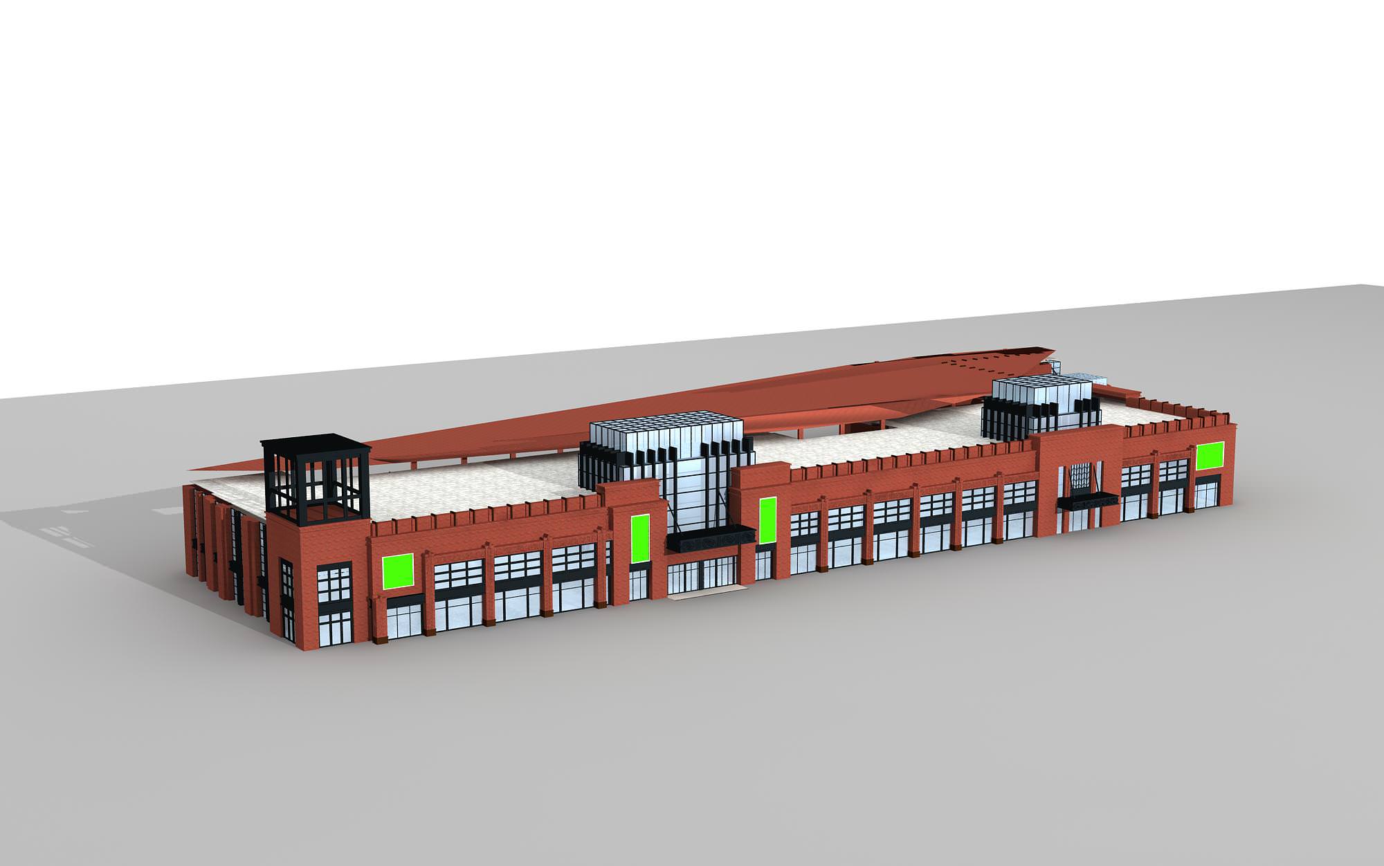 Commercial Building Collection 50 items Vol2 3D model_39