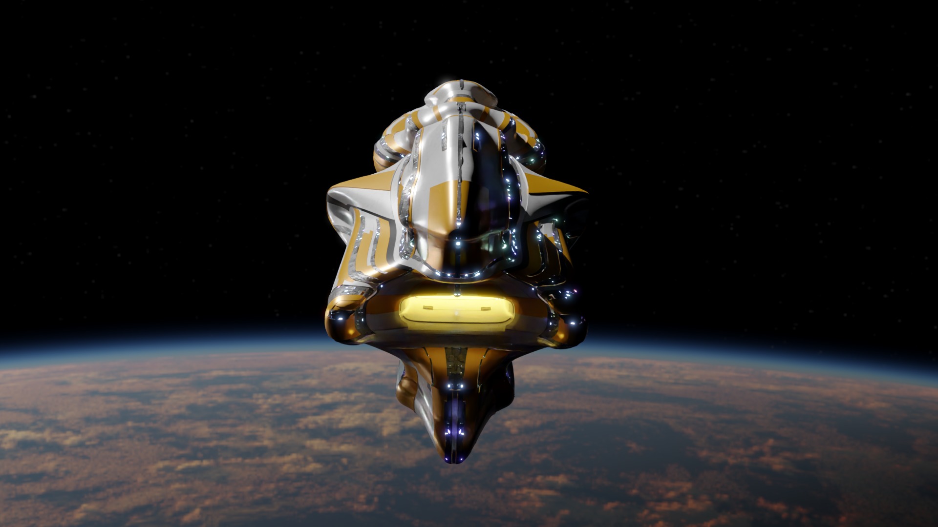 Mothership  3D model_1