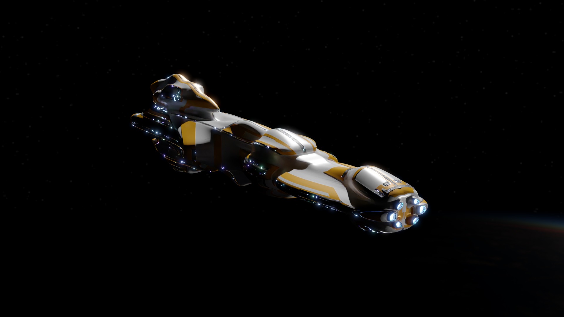 Mothership  3D model_4