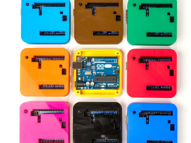 Case for Arduino UNO 3D print model_1